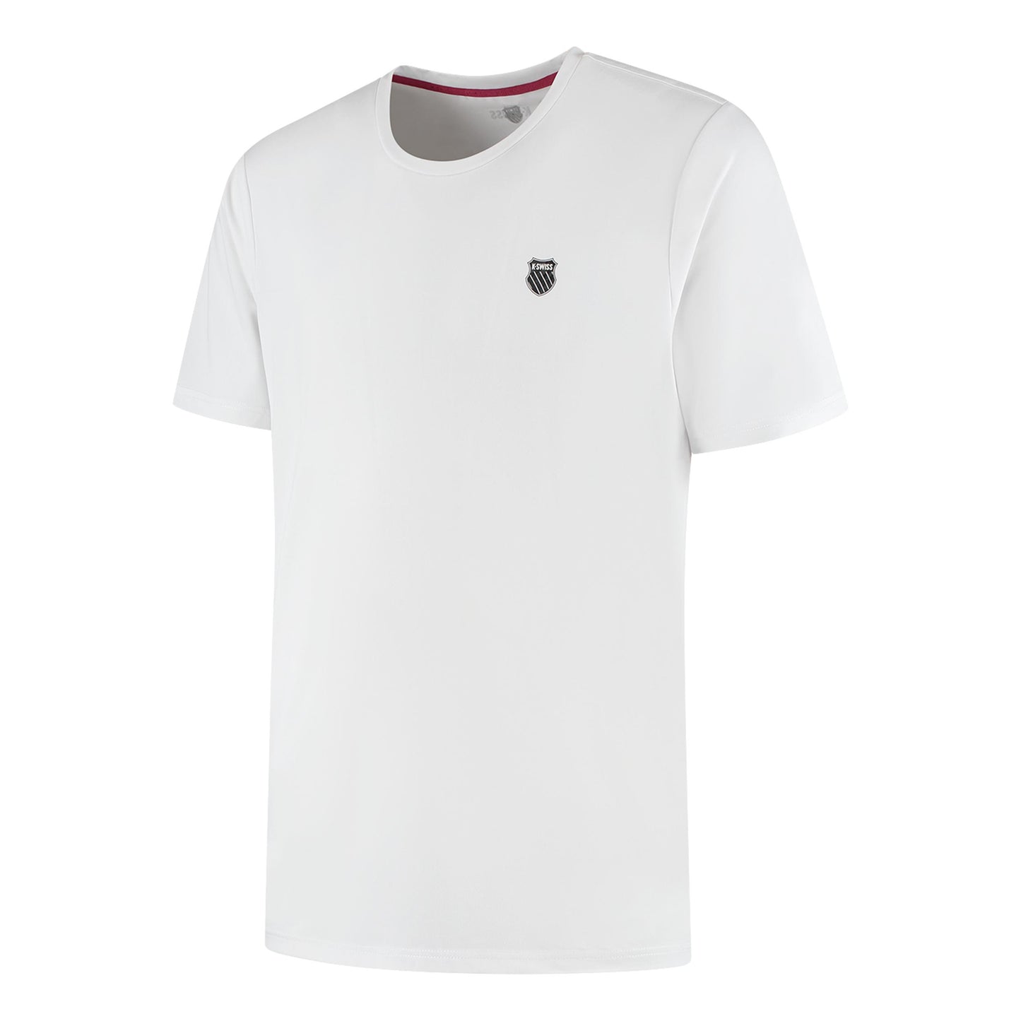 K-Swiss Hypercourt Basic T-shirt Herrer - hvid K-Swiss Hypercourt Basic T-shirt Herrer - hvid
