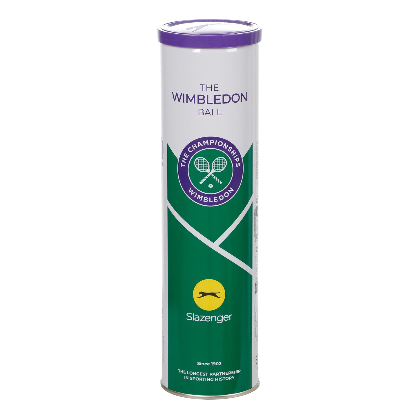 Slazenger Wimbledon Dåse med 4 Slazenger Wimbledon Dåse med 4