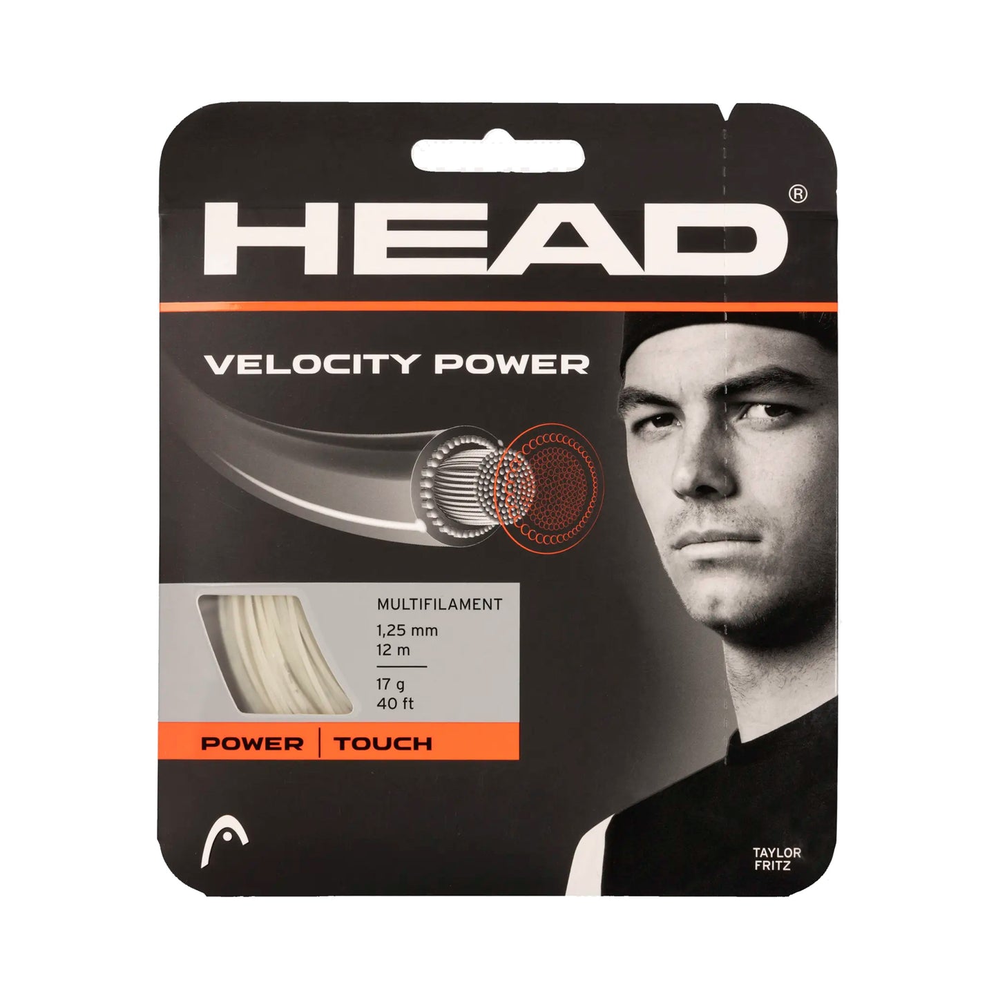 HEAD Velocity MLT Power Strengesæt 12m - naturfarvet HEAD Velocity MLT Power Strengesæt 12m - naturfarvet