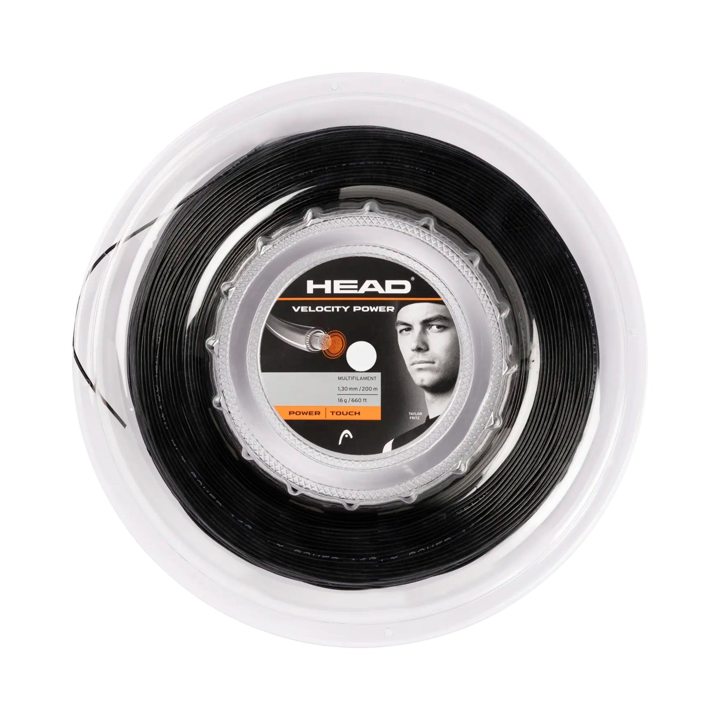 HEAD Velocity MLT Power Strenge, rulle 200m - sort HEAD Velocity MLT Power Strenge, rulle 200m - sort