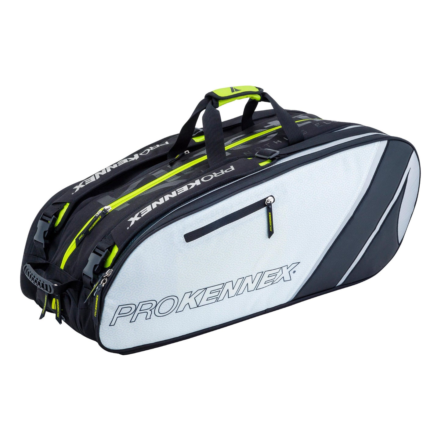 PROKENNEX Tour Triple Thermo Ketchertaske - grå, sort PROKENNEX Tour Triple Thermo Ketchertaske - grå, sort