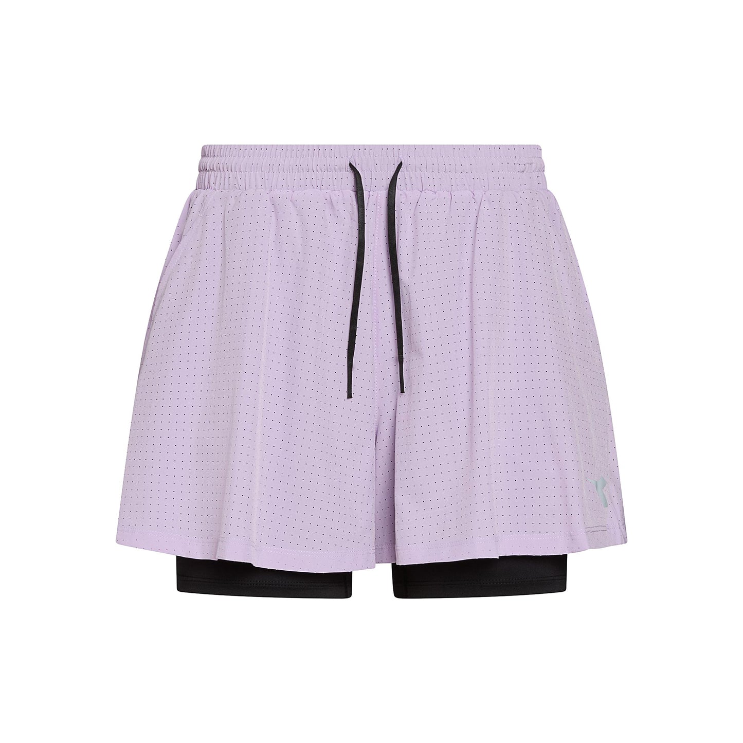 Diadora 2in1 Shorts Damer - syren Diadora 2in1 Shorts Damer - syren