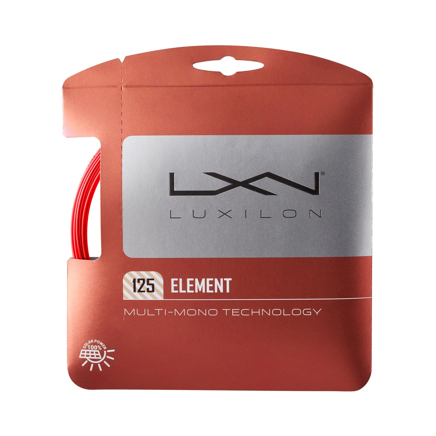 Luxilon Element Strengesæt 12,2m - rød Luxilon Element Strengesæt 12,2m - rød