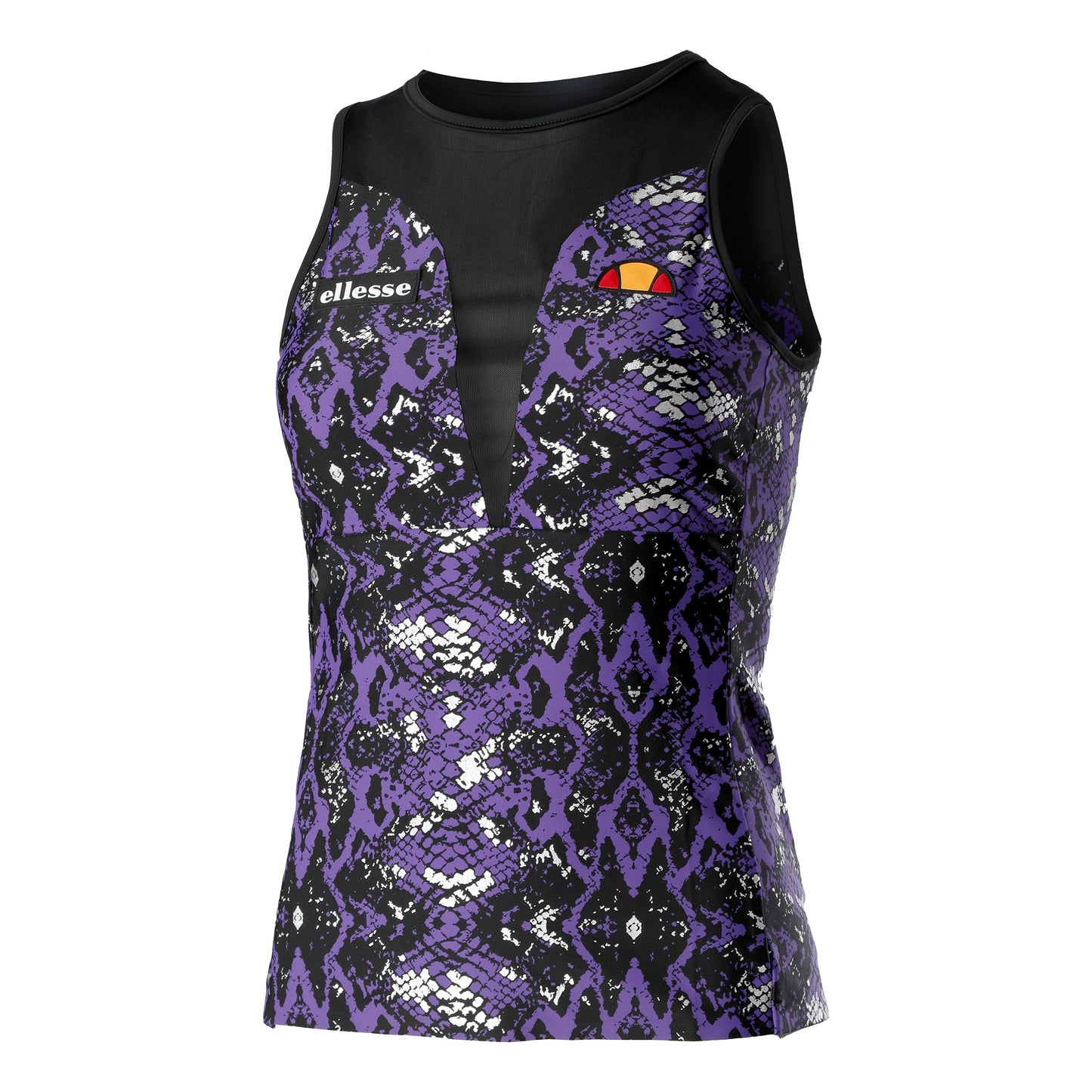 Ellesse Ellaria Tanktop Damer-Lilla,Sort