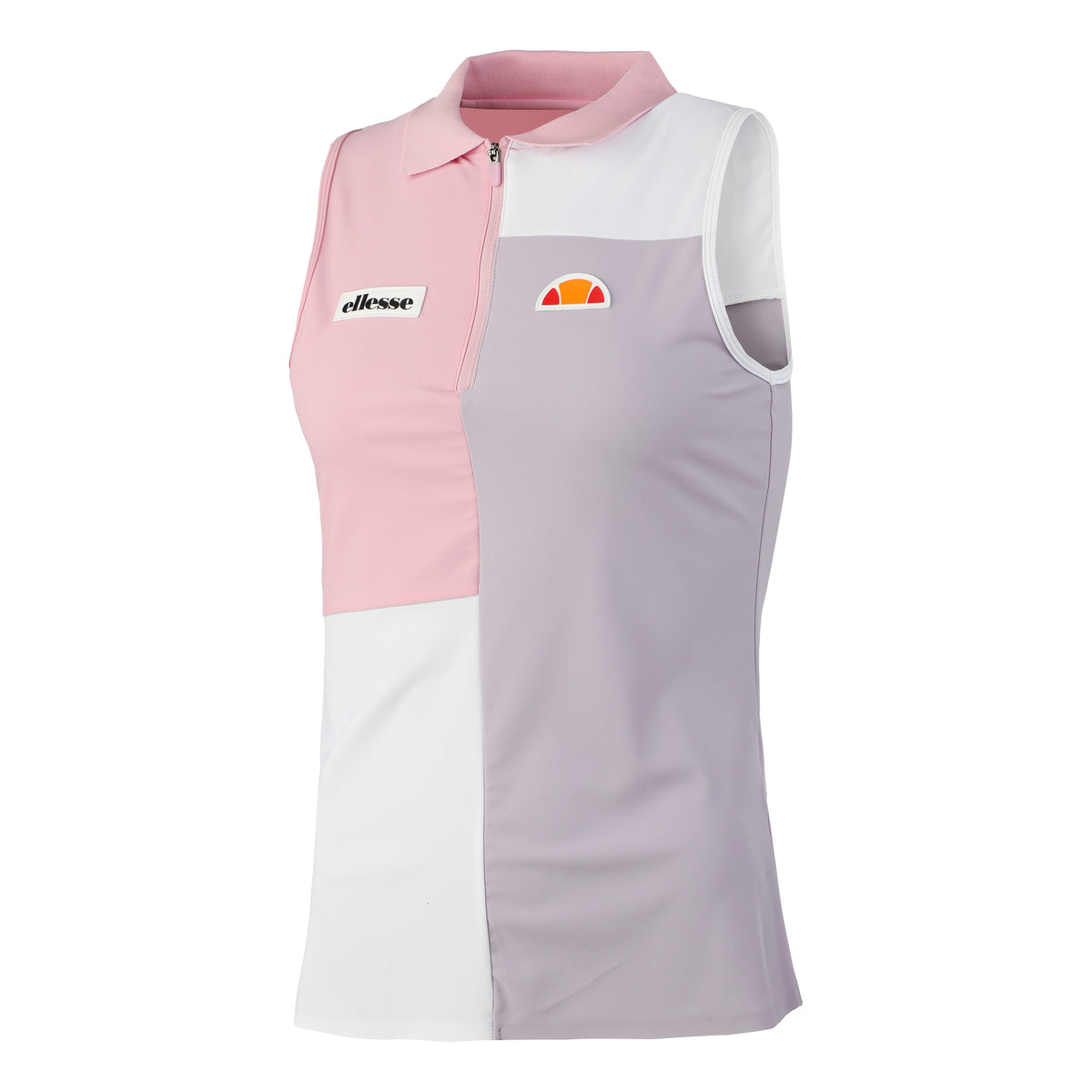 Ellesse Gisela Polo Damer - lilla, hvid