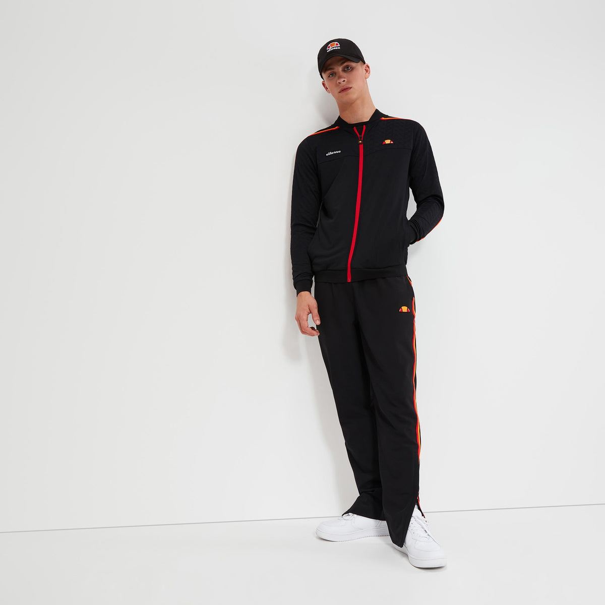 Ellesse Millook Træningsjakke Herrer - sort,