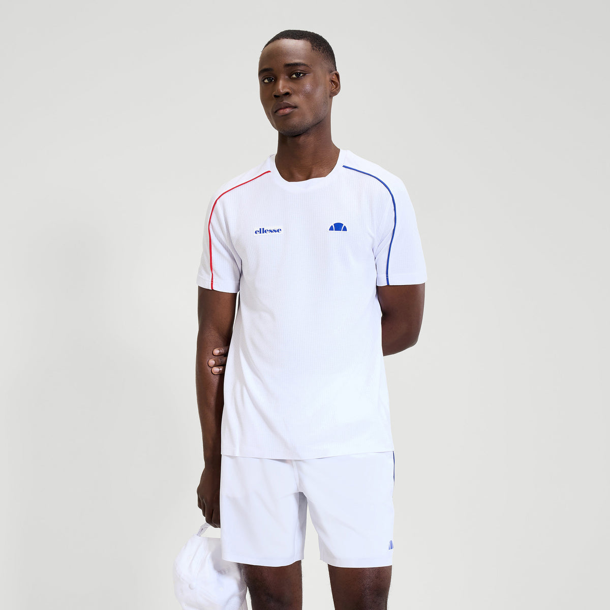 Ellesse Mapperley T-shirt Herrer-Hvid