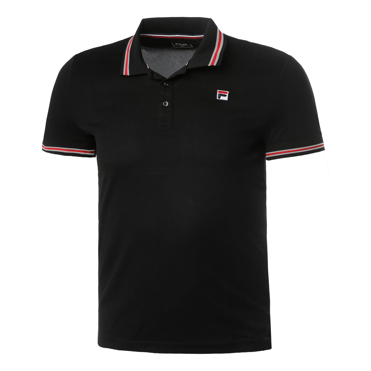Fila Piro Polo Herrer-Sort,Rød