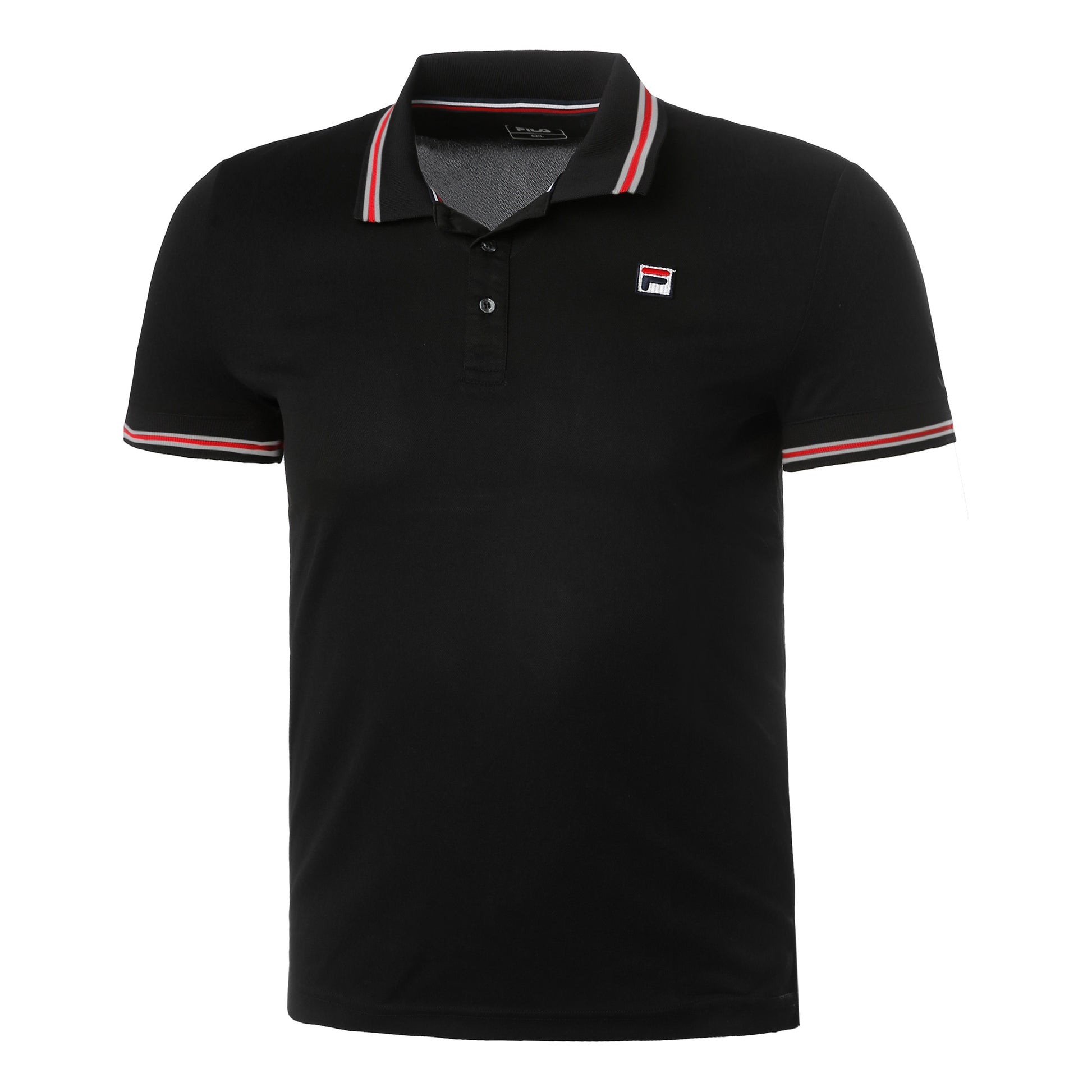 Fila Piro Polo Herrer-Sort,Rød