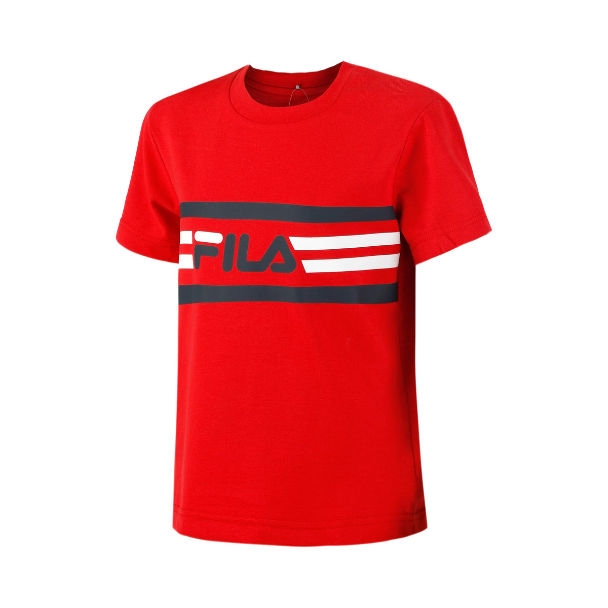 Fila Nicky T-shirt Drenge - rød, mørkeblå