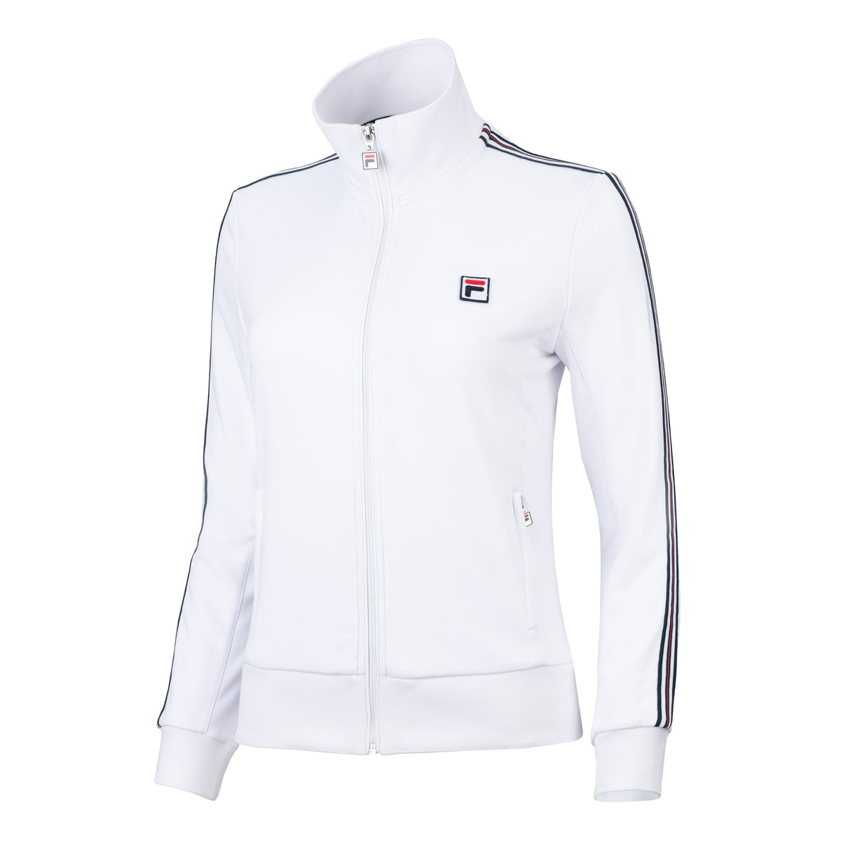 Fila Olivia Træningsjakke Damer - hvid, blå