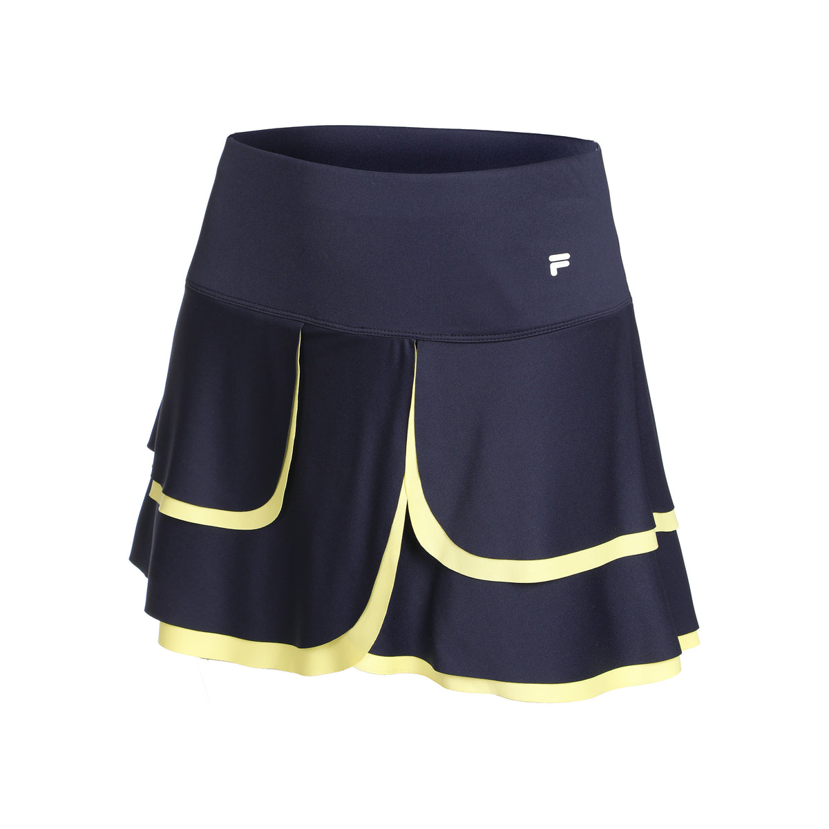 Fila Cosima Nederdel Damer - mørkeblå, gul