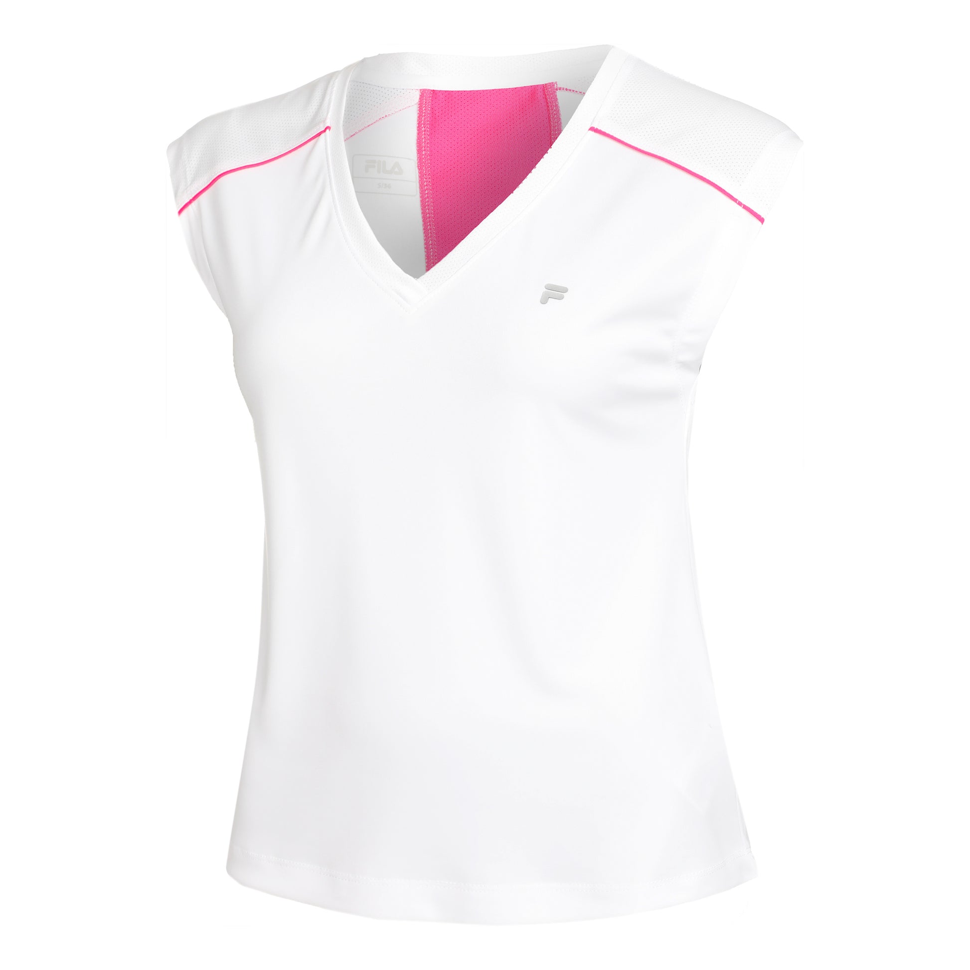 Fila Marlis T-shirt Damer - hvid, pink
