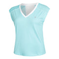 Marlis T-shirt Damer - turkis, hvid
