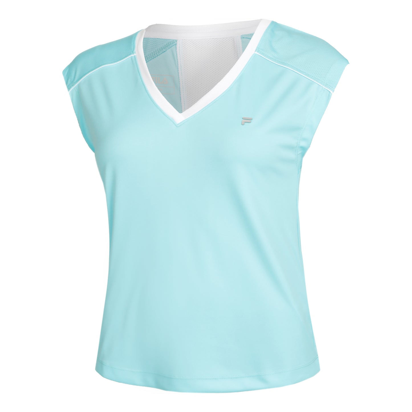 Fila Marlis T-shirt Damer - turkis, hvid