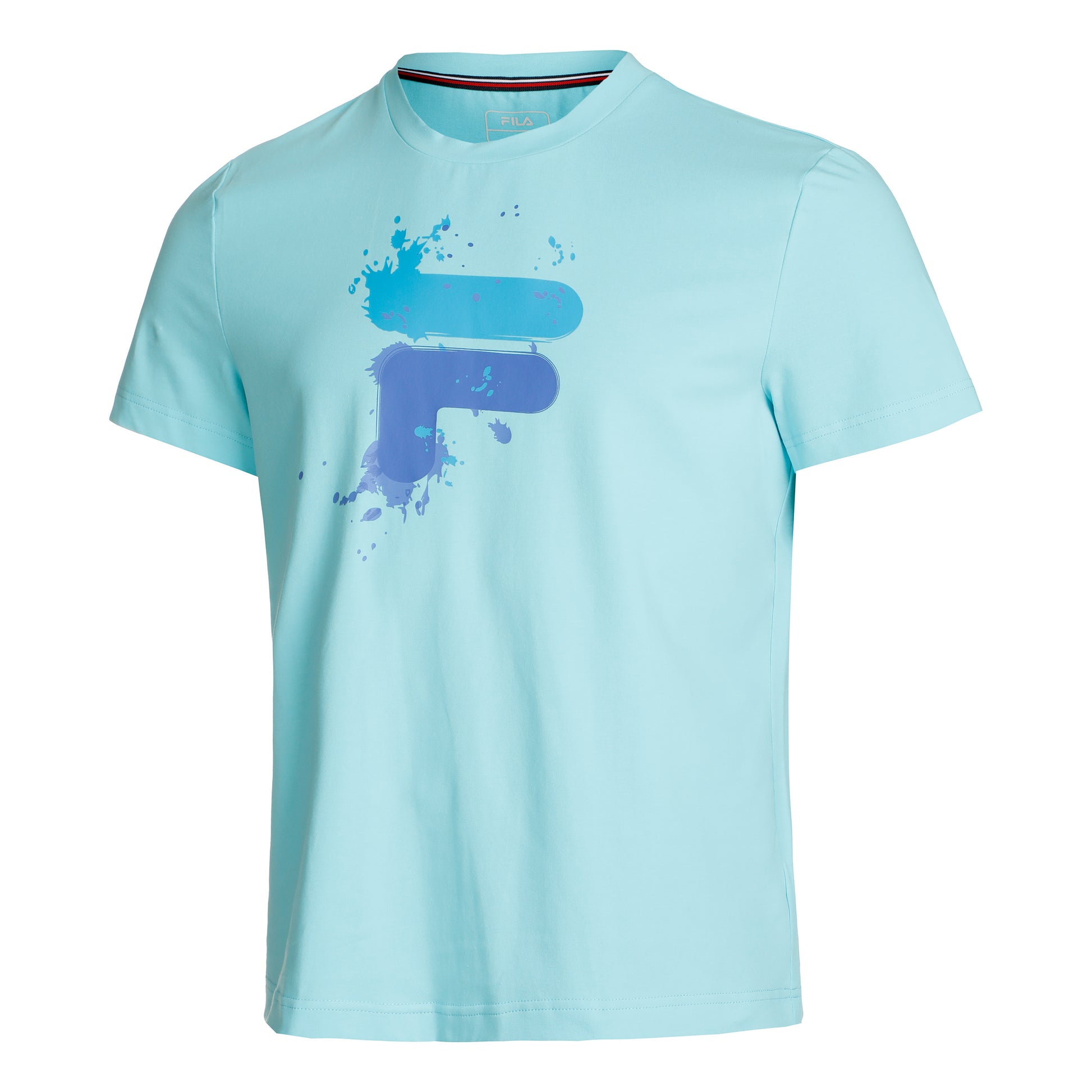 Fila Nevio T-shirt Herrer - turkis, blå