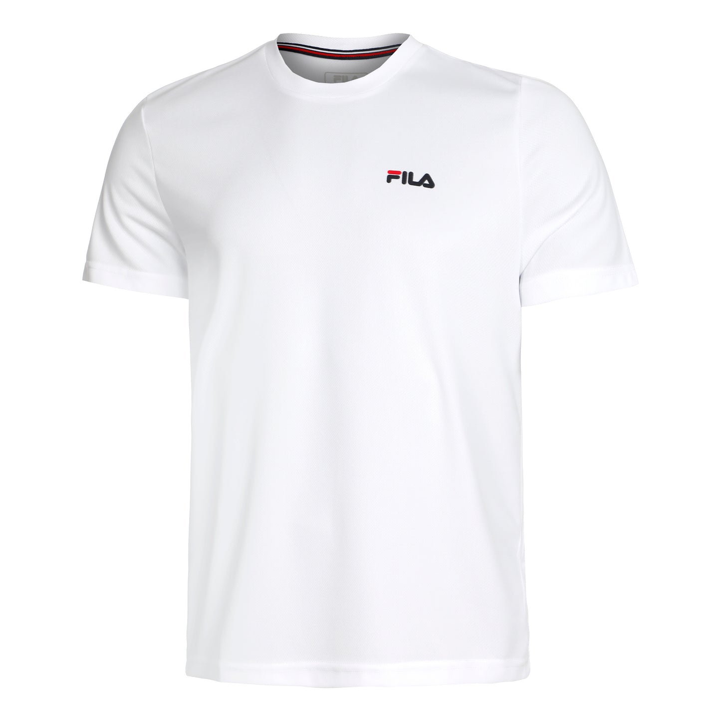 Fila Logo Small T-shirt Herrer-Hvid