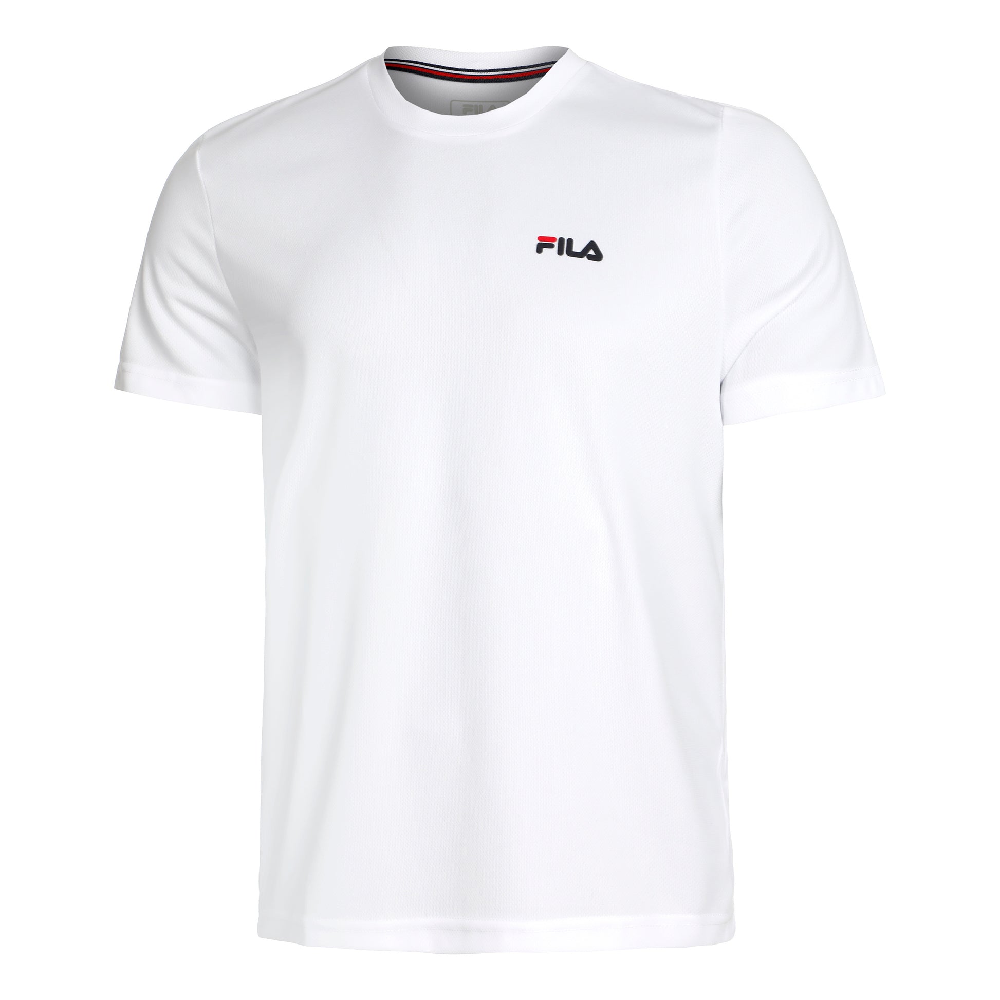 Fila Logo Small T-shirt Herrer-Hvid