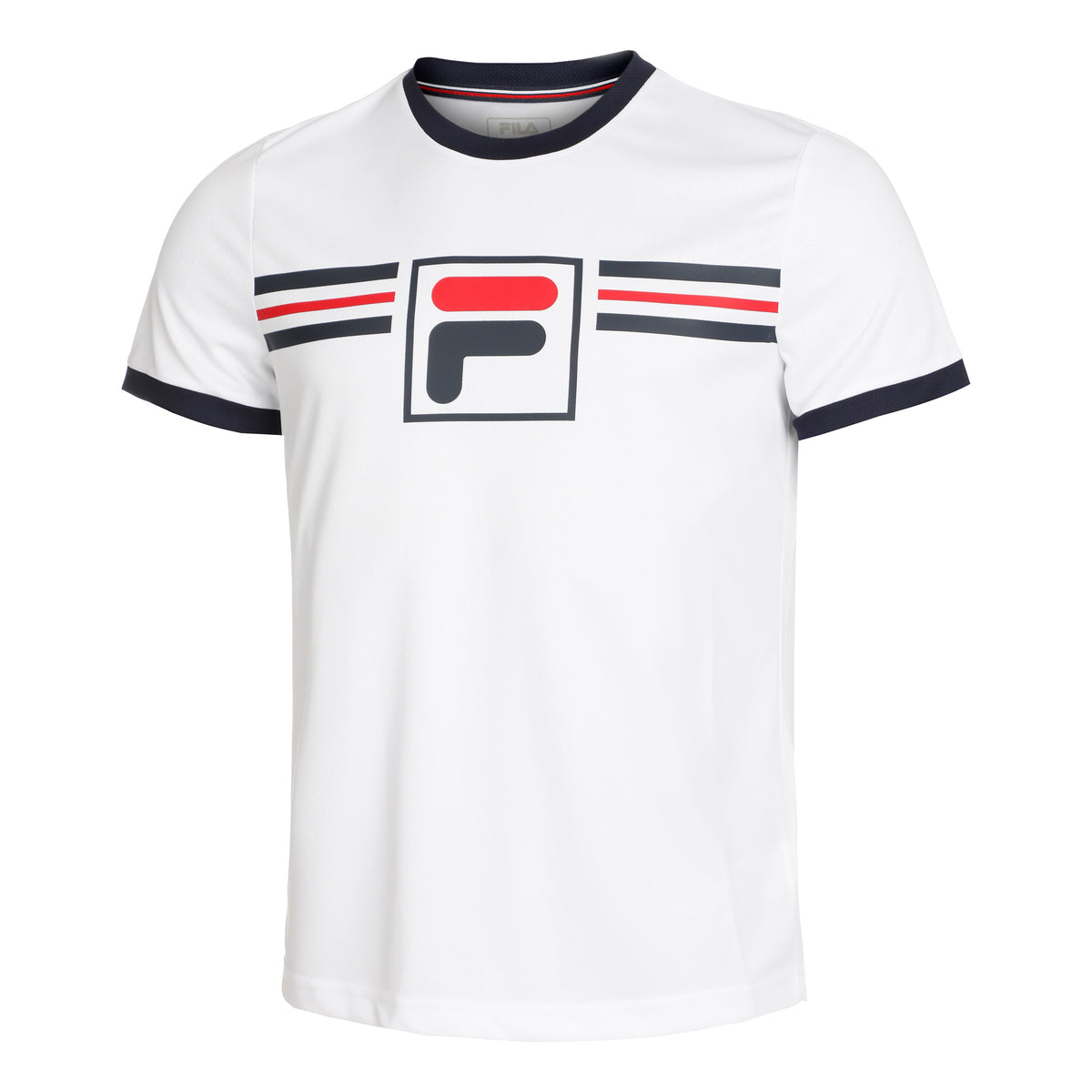 Fila Oscar T-shirt Herrer - hvid, flerfarvet