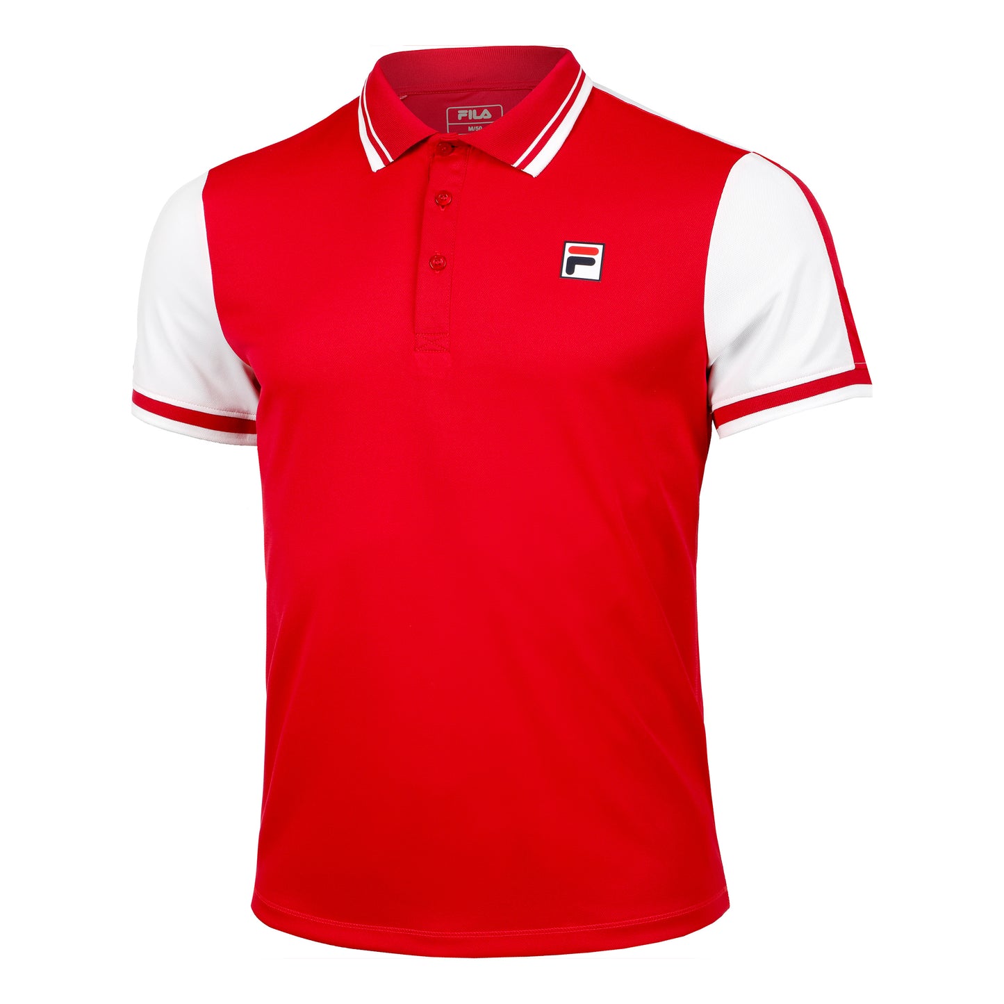 Fila Allan Polo Herrer - rød, hvid