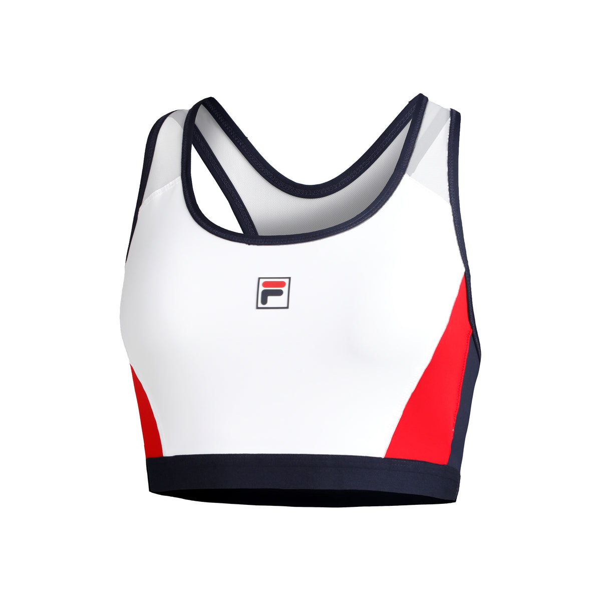 Fila Yuna Sports-BH Damer - hvid, flerfarvet