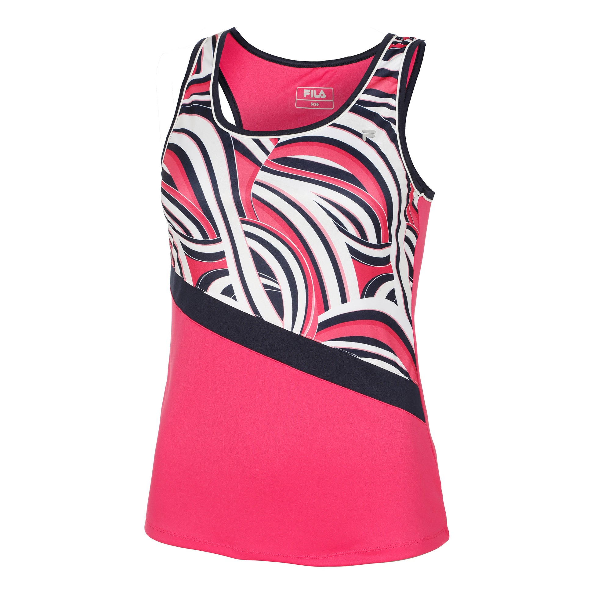 Fila Maria Tanktop Damer - pink, flerfarvet