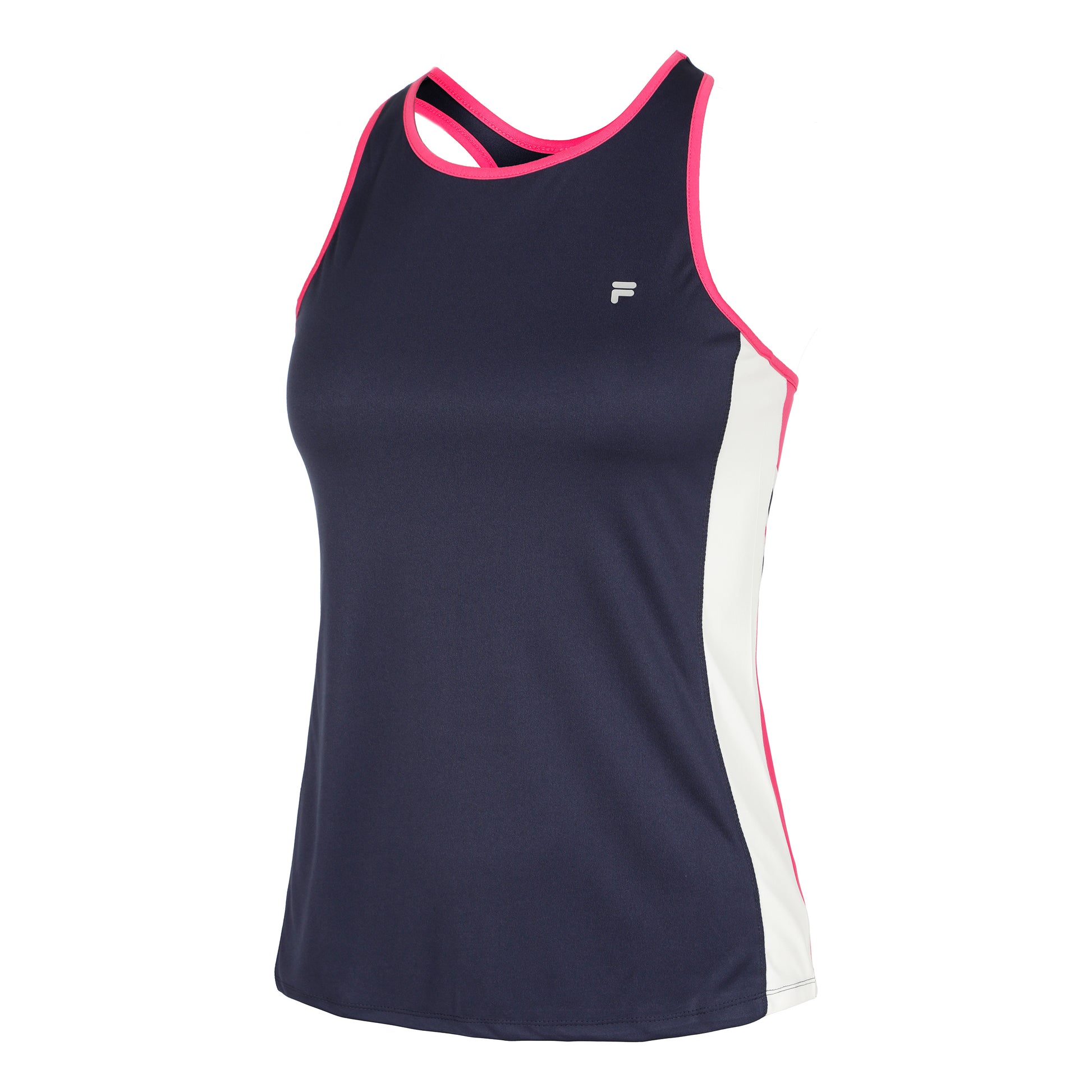 Fila Lara Tanktop Damer - mørkeblå, pink