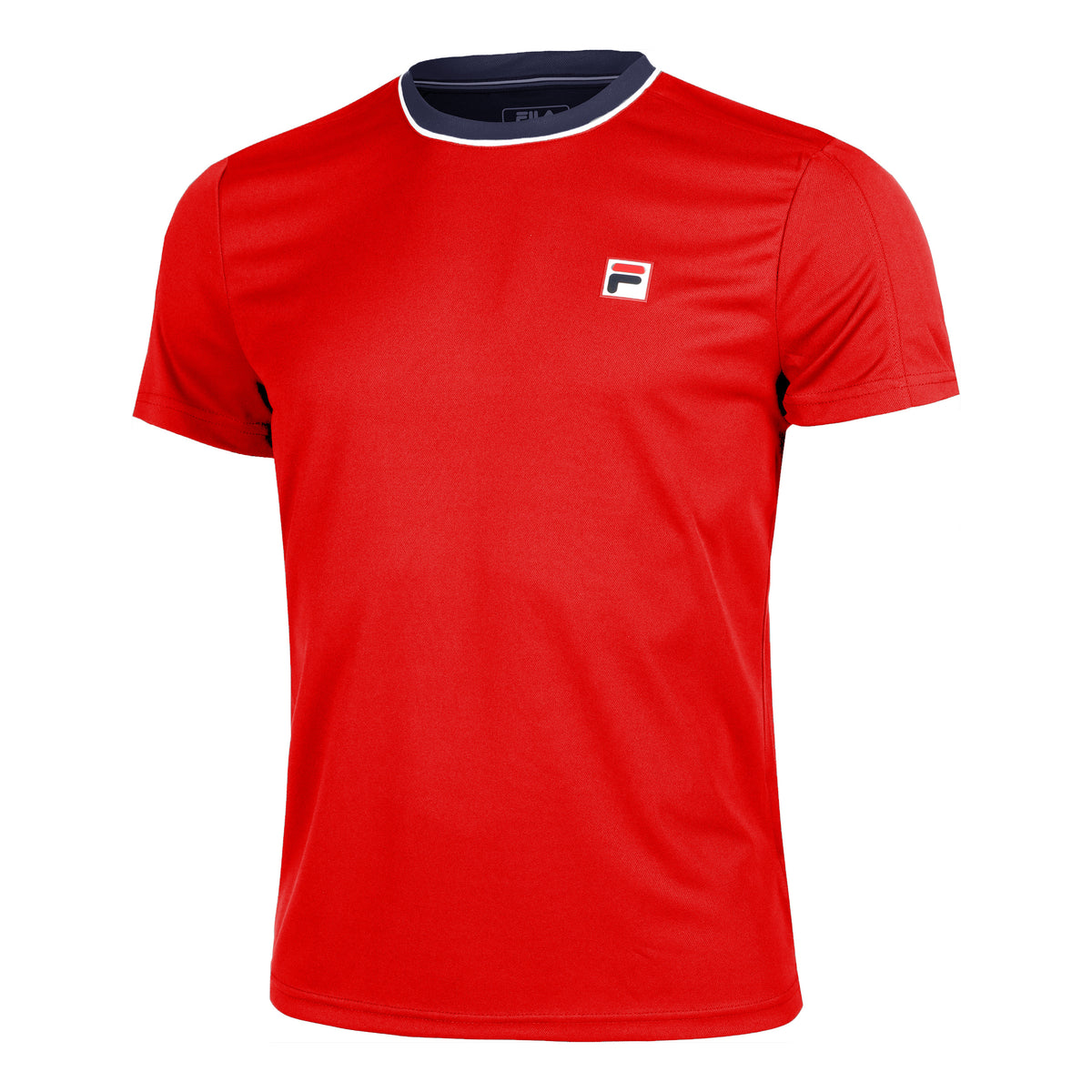 Fila Enzo T-shirt Herrer - rød, mørkeblå