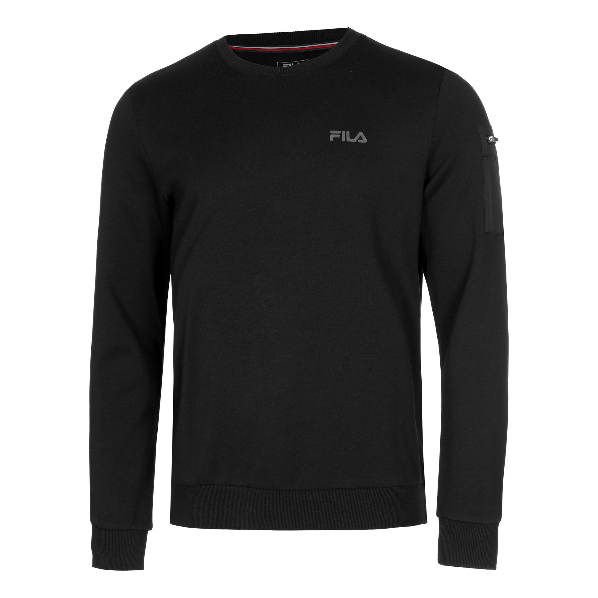 Fila Kalle Sweatshirt Herrer - sort,
