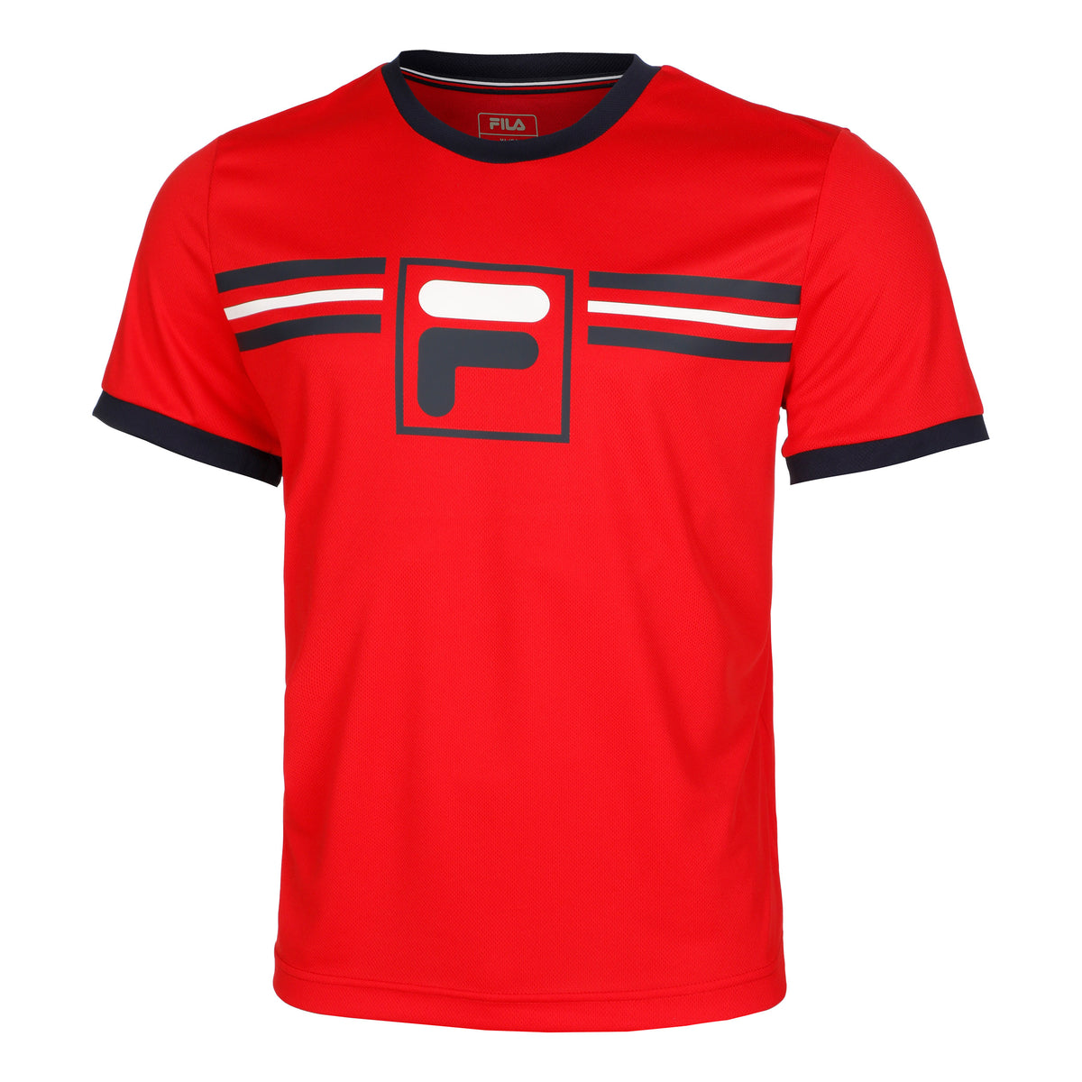 Fila Oscar T-shirt Herrer - rød, flerfarvet