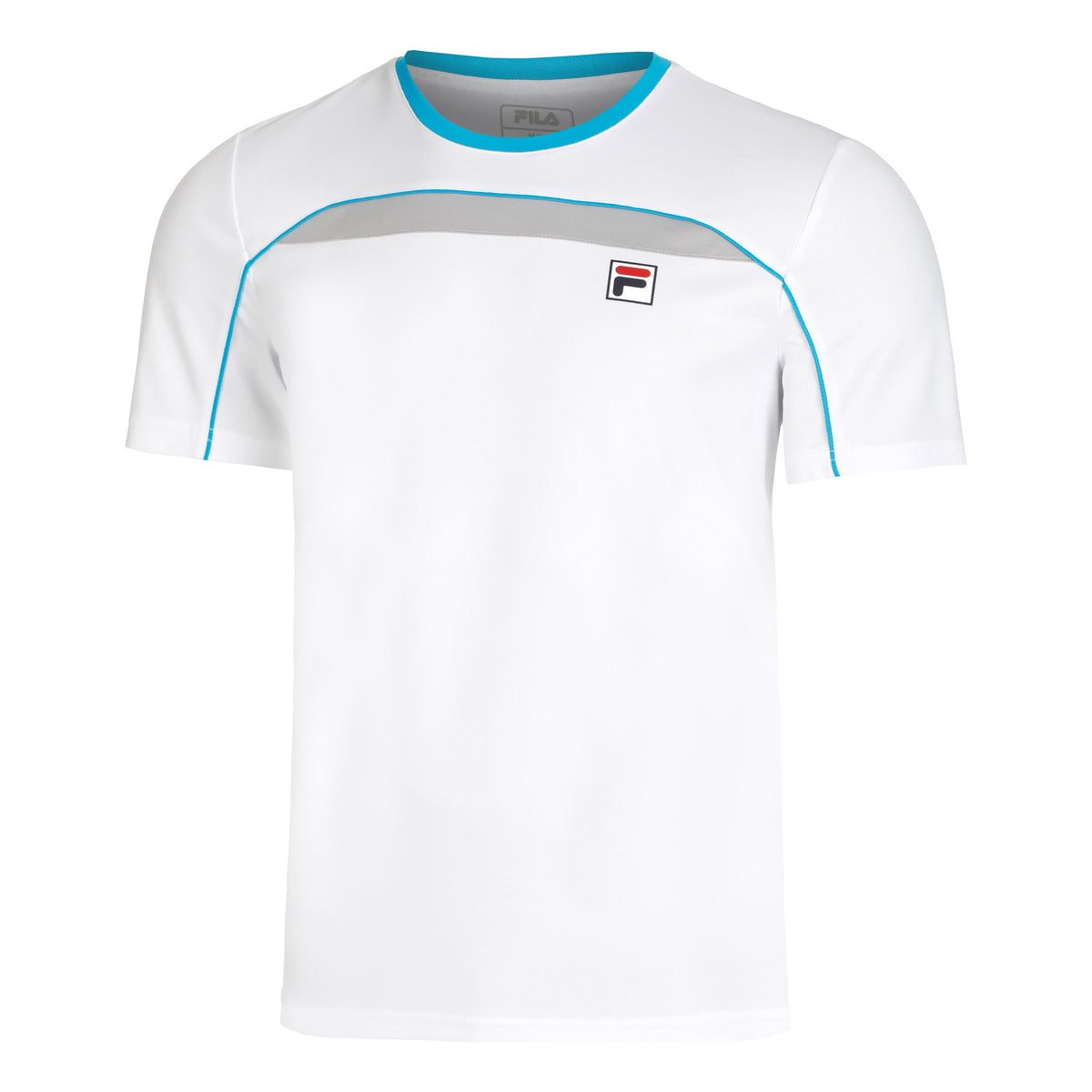 Fila Asher T-shirt Herrer - hvid, sølv