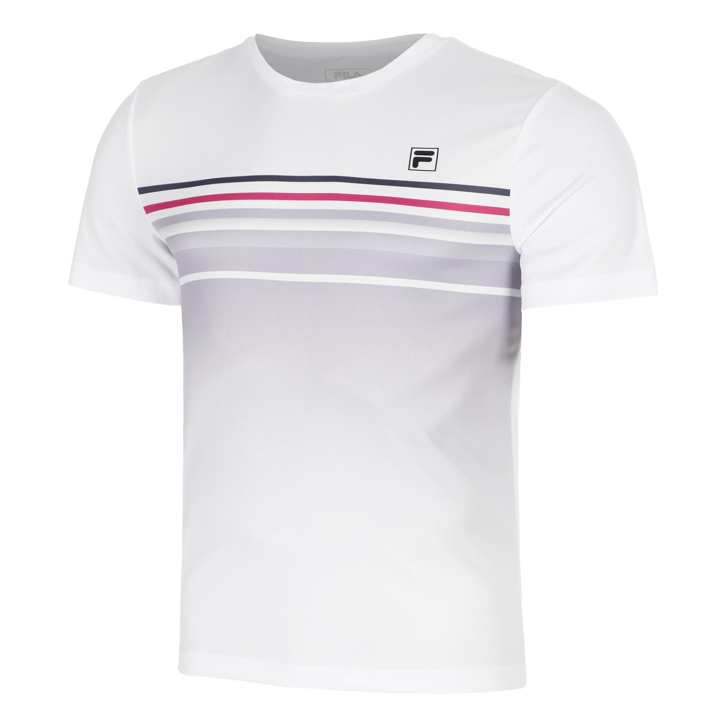 Fila Miguel T-shirt Herrer-Hvid,Syren
