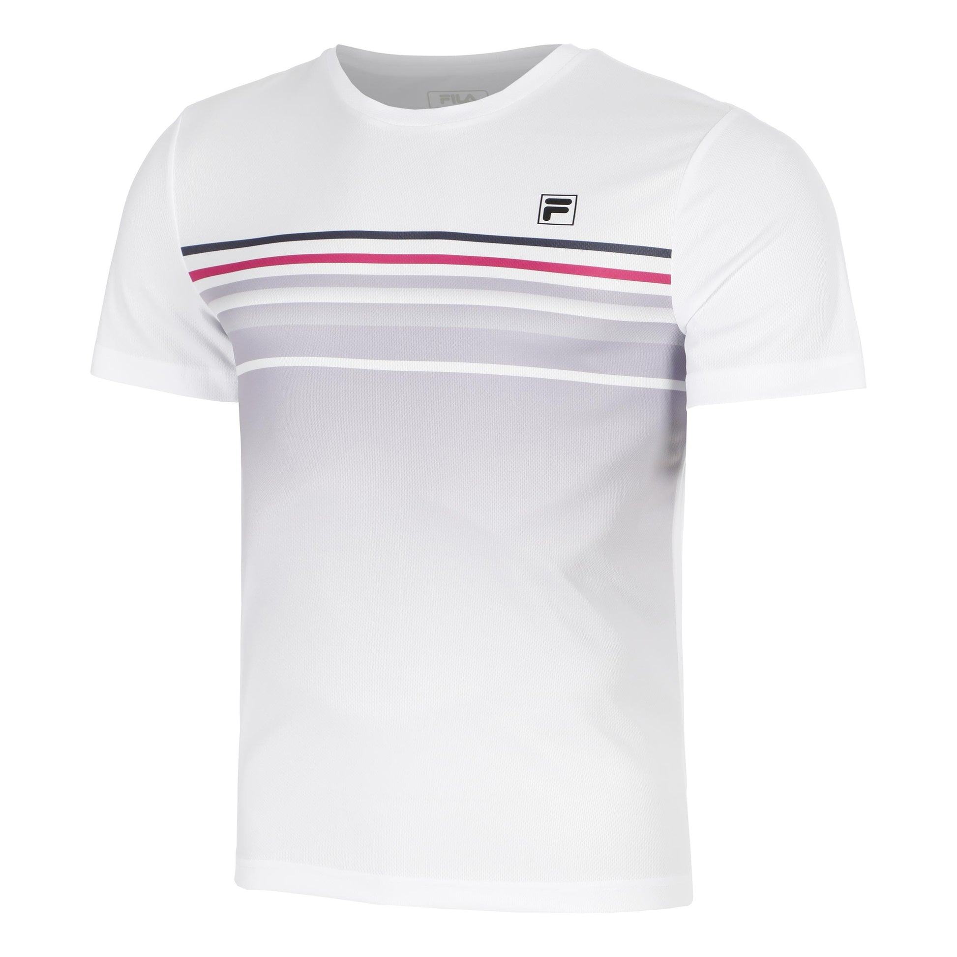 Fila Miguel T-shirt Herrer-Hvid,Syren