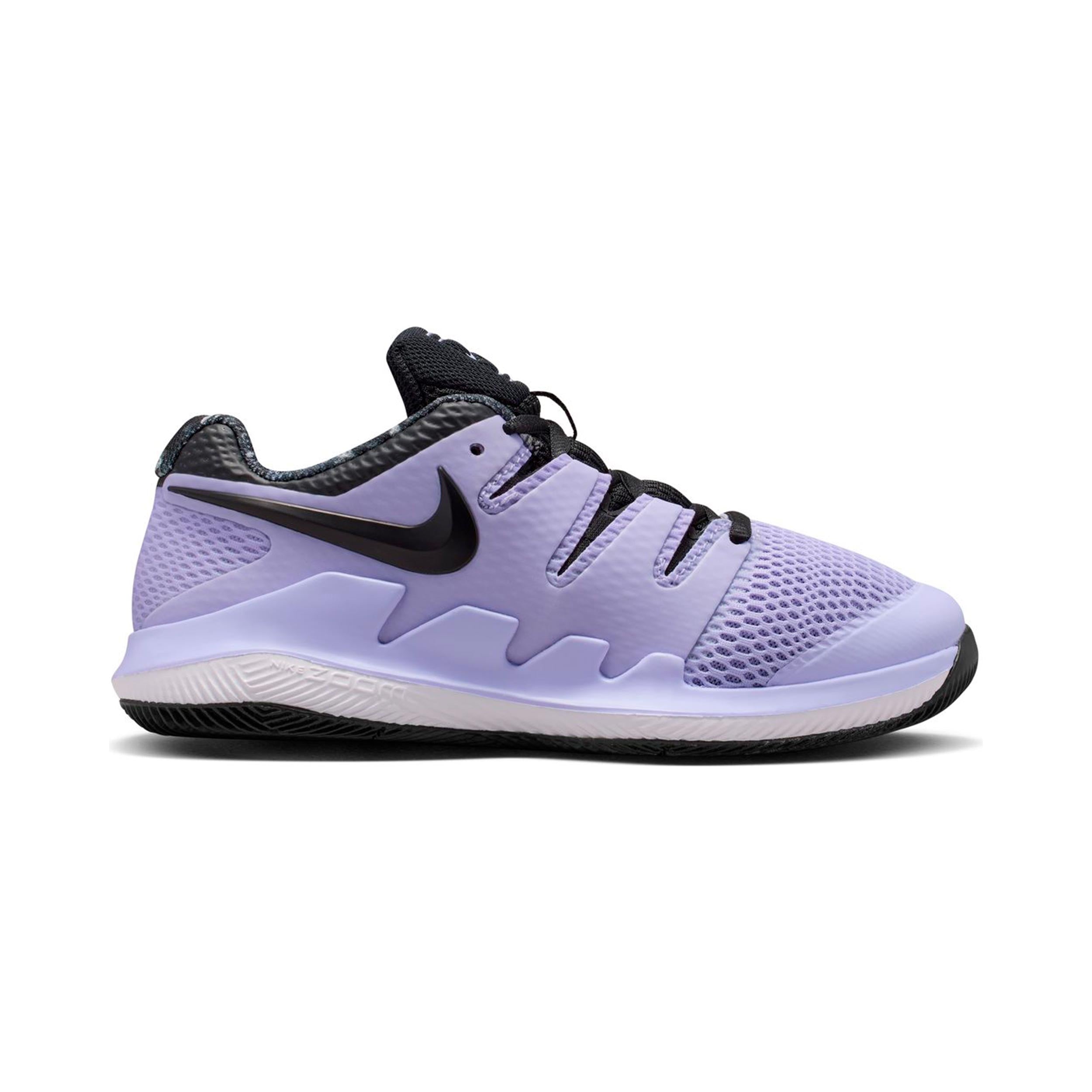 Nike Court Junior X Allcourt-sko Børn - lilla, sort