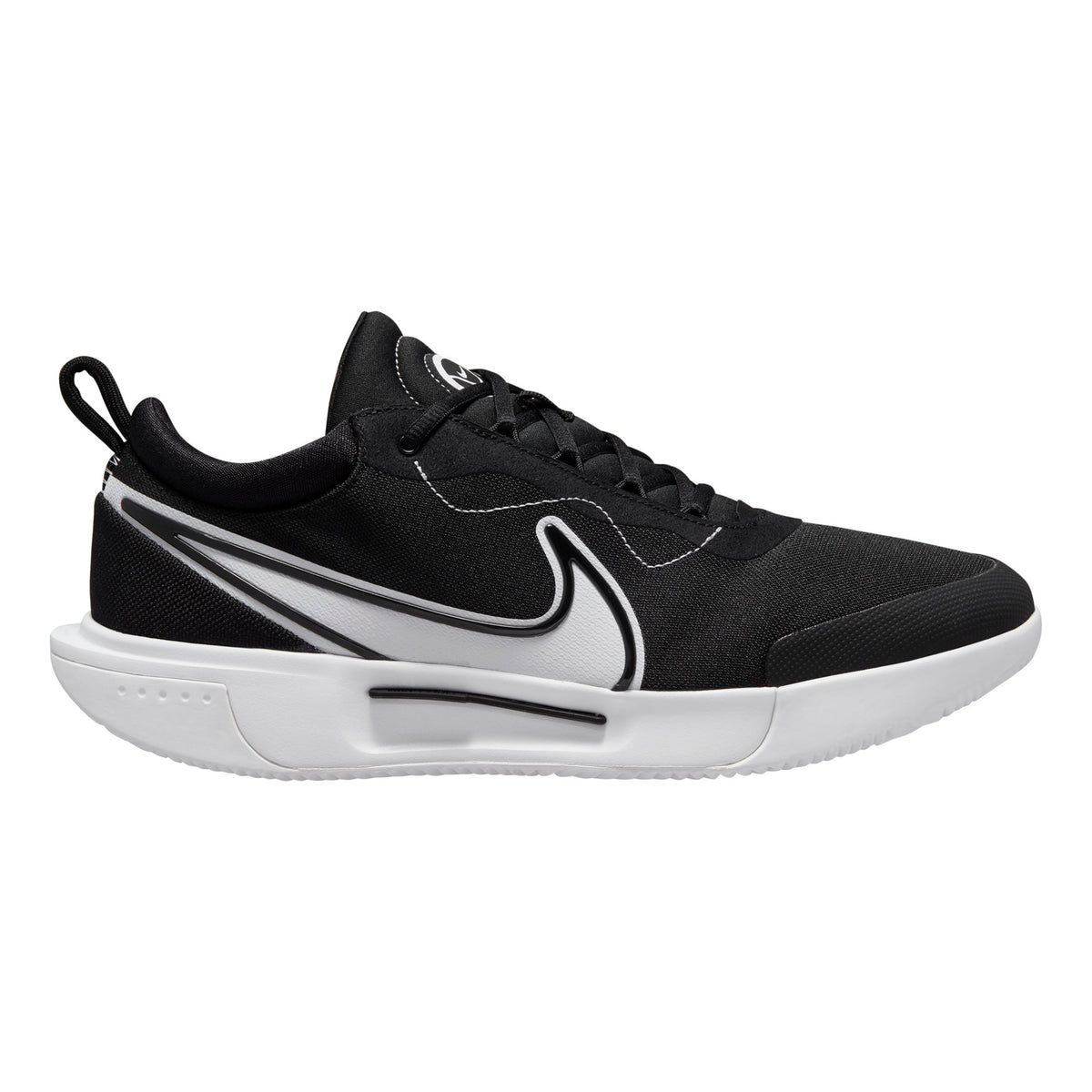 Nike Court Zoom Pro Grusbanesko Herrer - sort, hvid