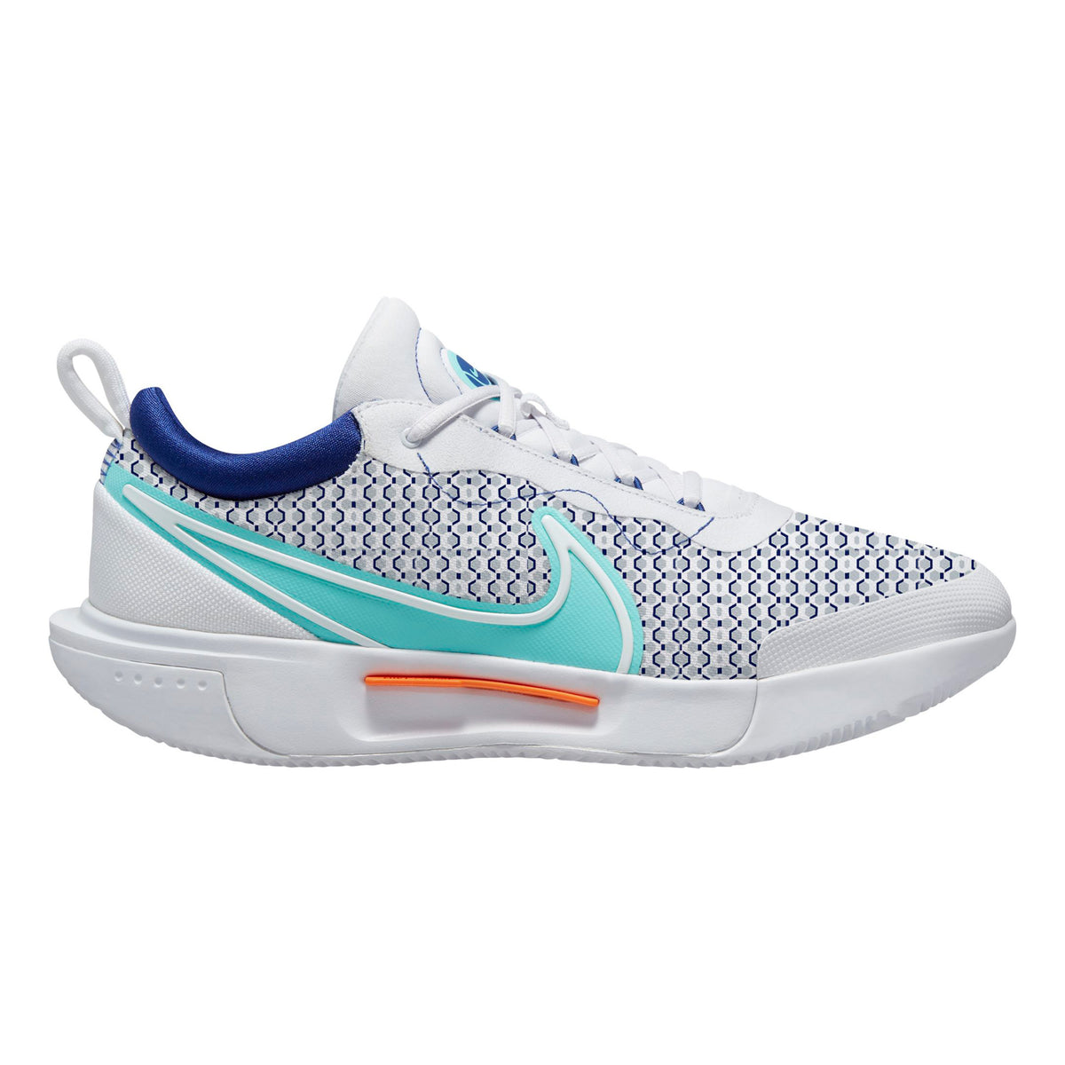 Nike Court Zoom Pro Grusbanesko Herrer - hvid, blå