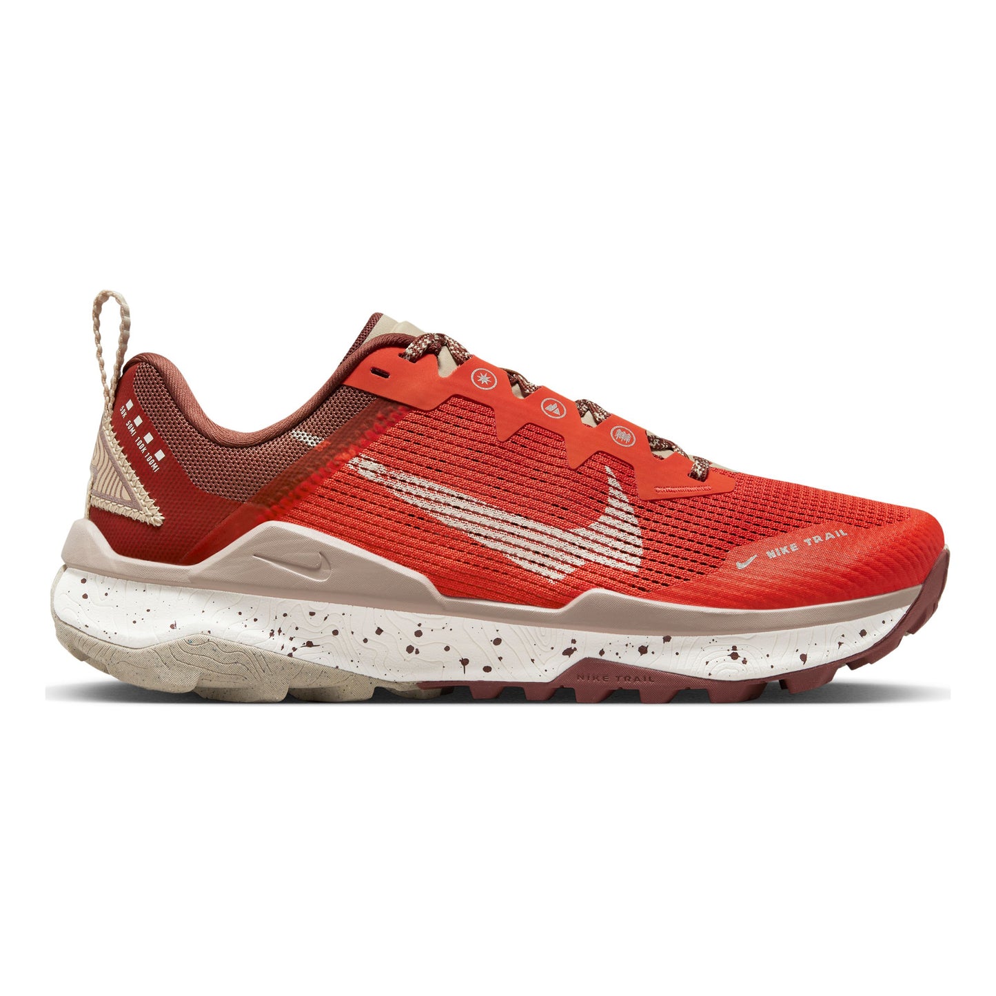 Nike React Wildhorse 8 Trailsko Damer - rød, brun