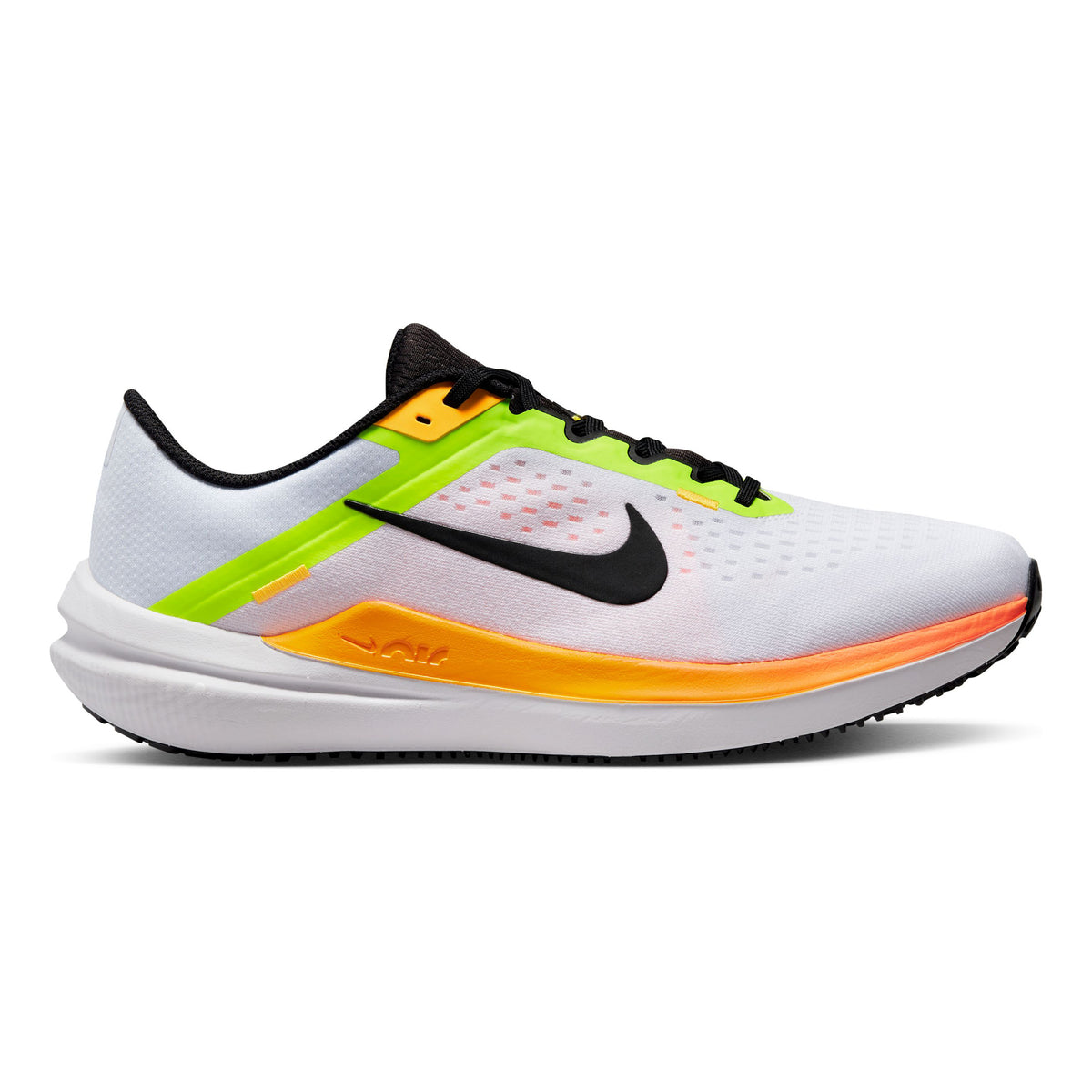 Nike Air Winflo 10 Neutral sko Herrer - hvid, neongrøn