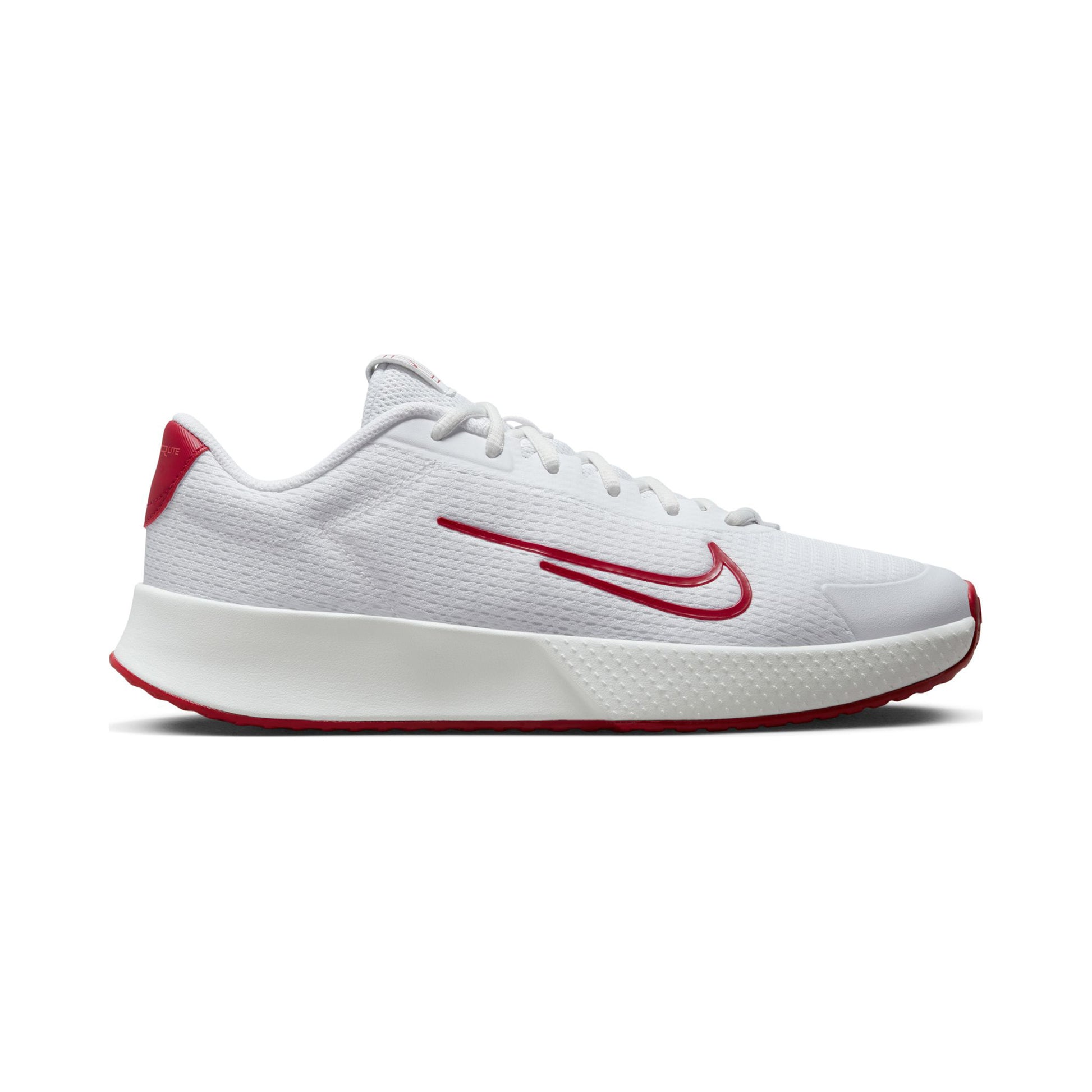 Nike Vapor Lite 2 Allcourt-sko Børn - hvid, mørkerød