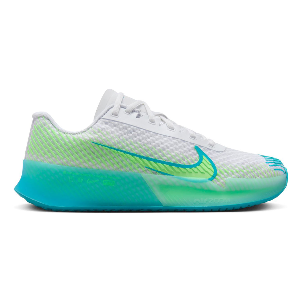 Nike Air Zoom Vapor 11 Allcourt-sko Damer - hvid, blå
