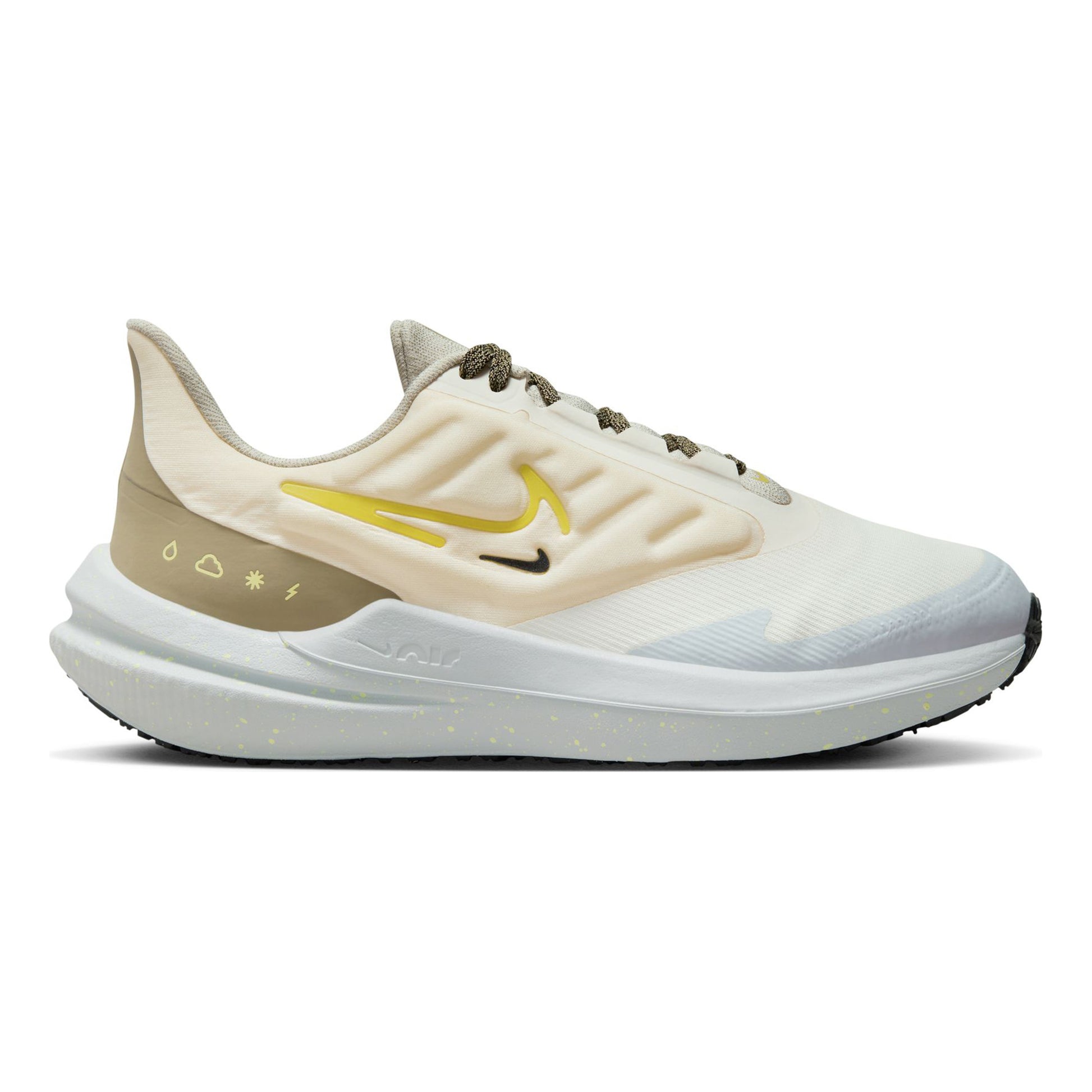 Nike Winflo 9 Shield Neutral sko Damer - beige, gul