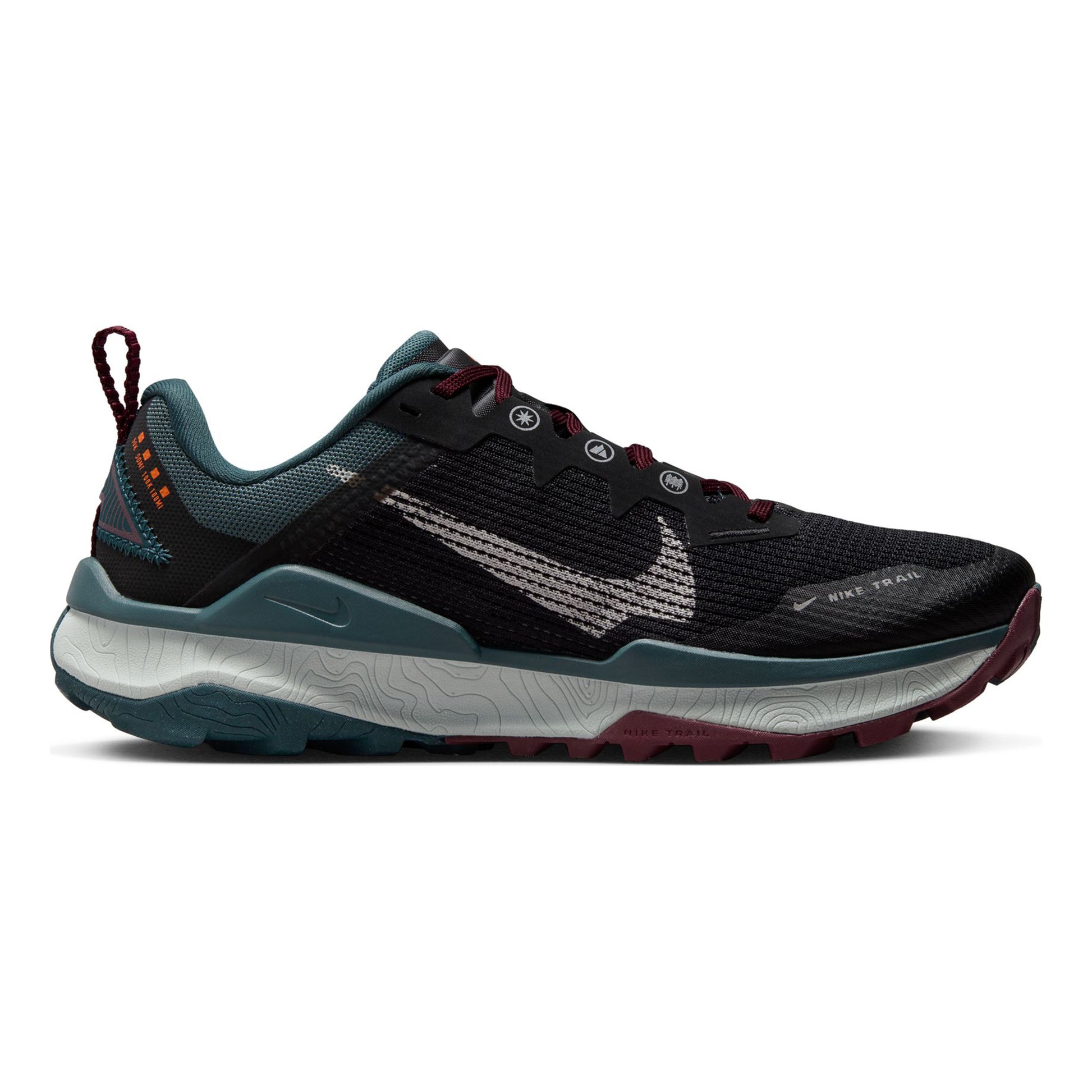 Nike React Wildhorse 8 Trailsko Damer - sort, blå