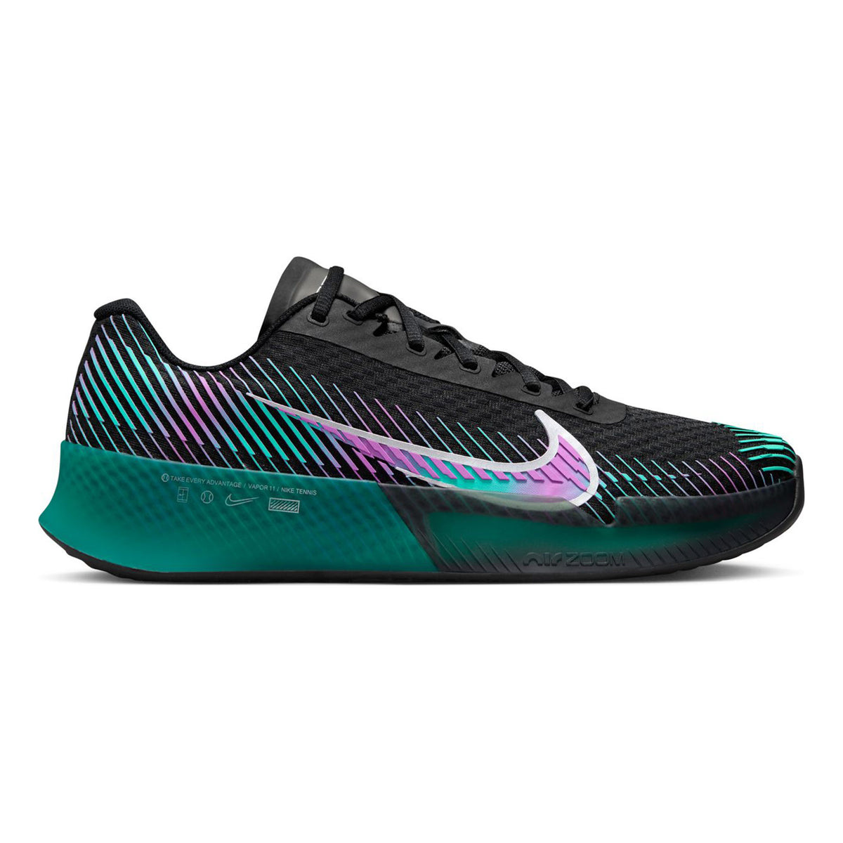 Nike Air Zoom Vapor 11 Premium Allcourt-sko Herrer - sort, flerfarvet