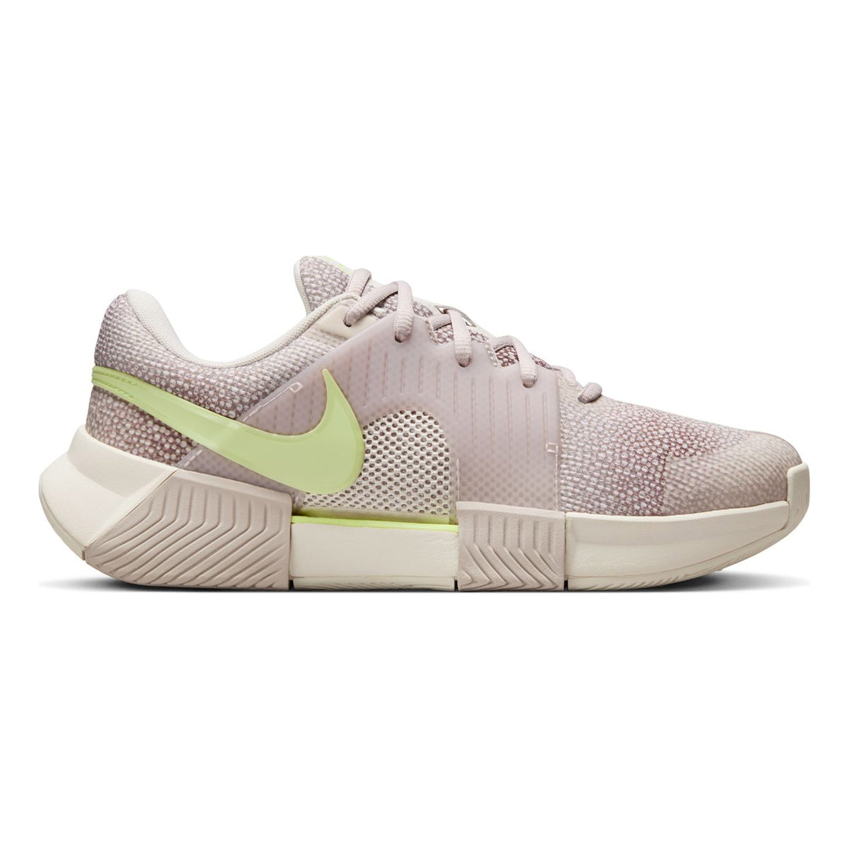 Nike GP Challenge Pro PRM Allcourt-sko Damer - beige, lysegrøn
