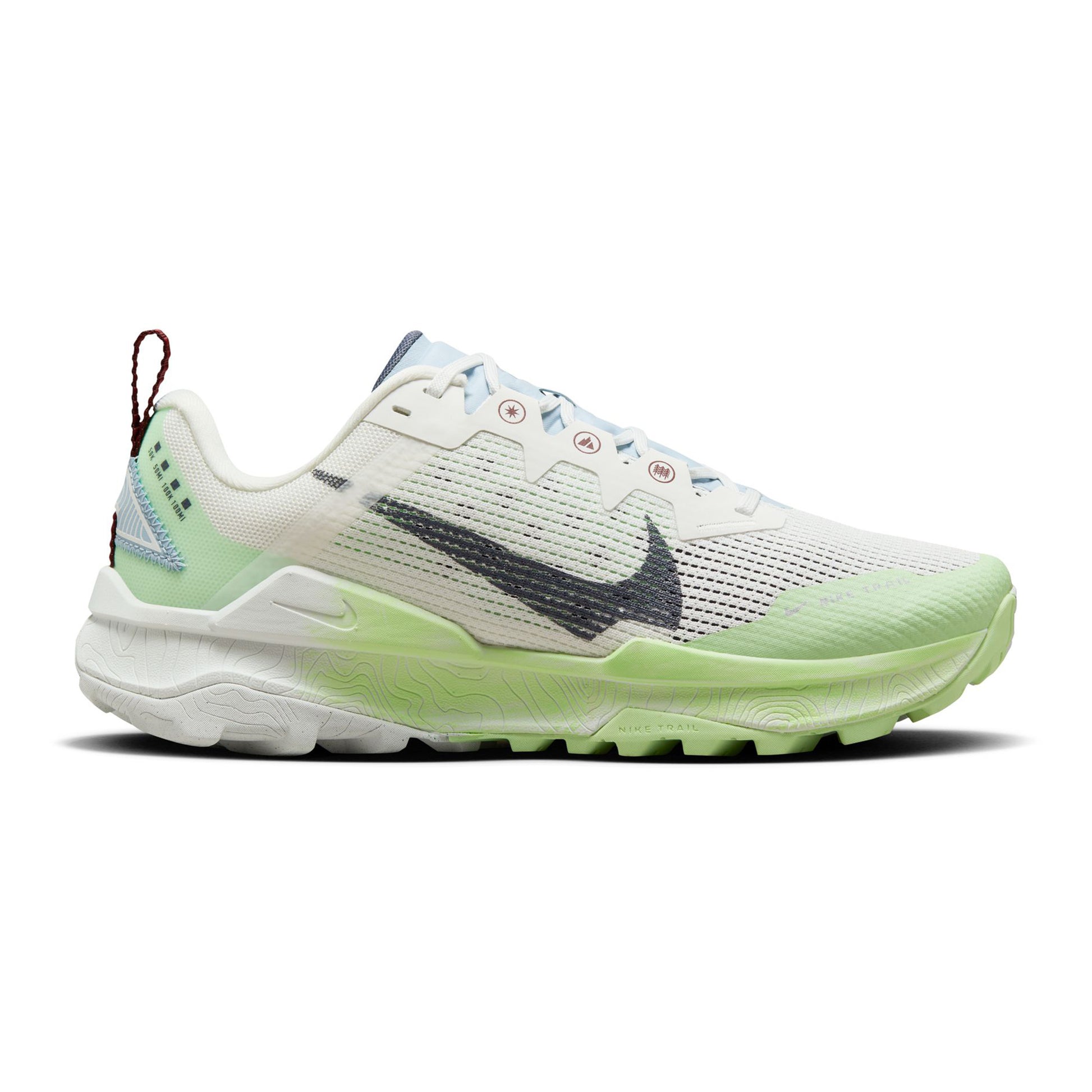 Nike React Wildhorse 8 Trailsko Damer - creme, lysegrøn