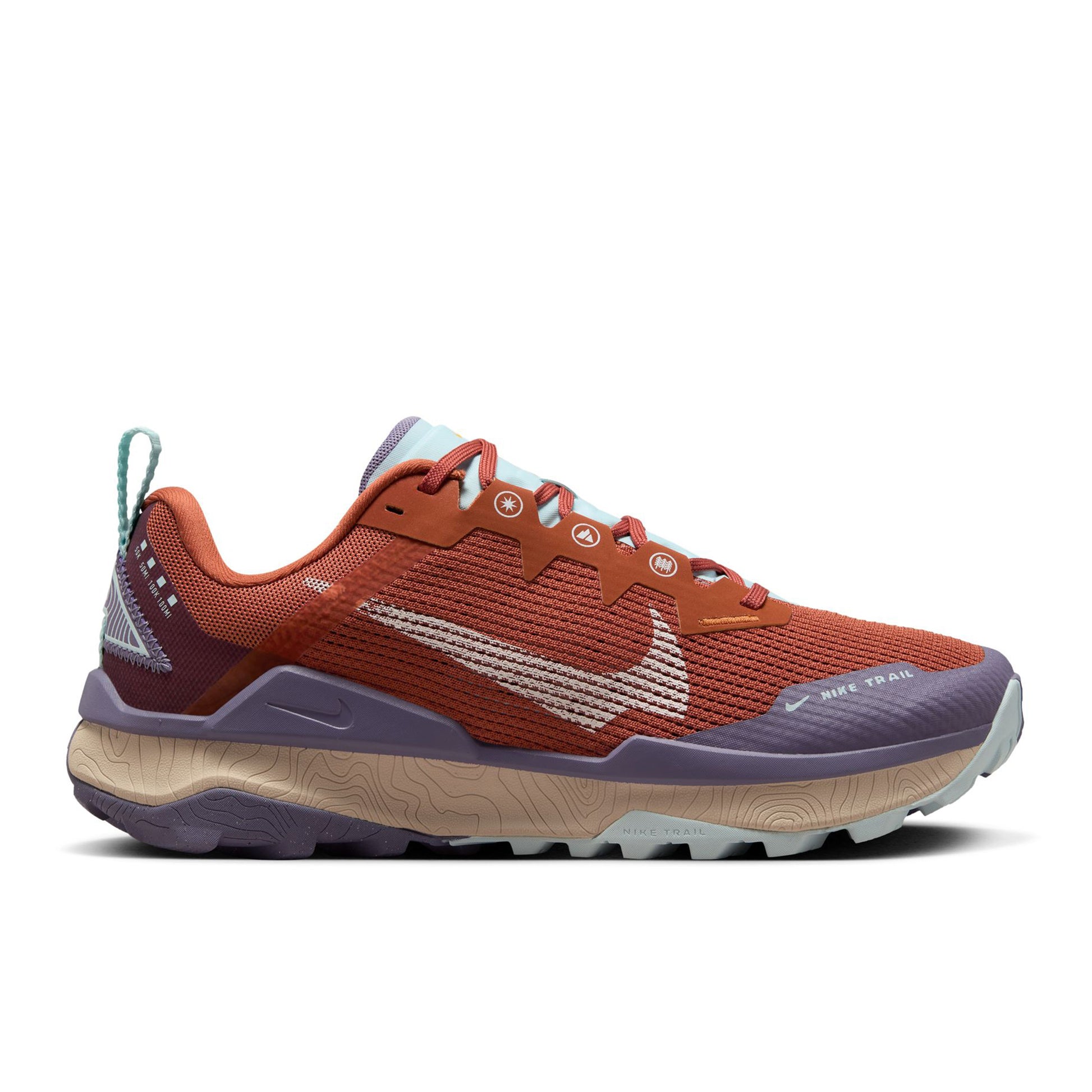Nike React Wildhorse 8 Trailsko Damer - rust, brun