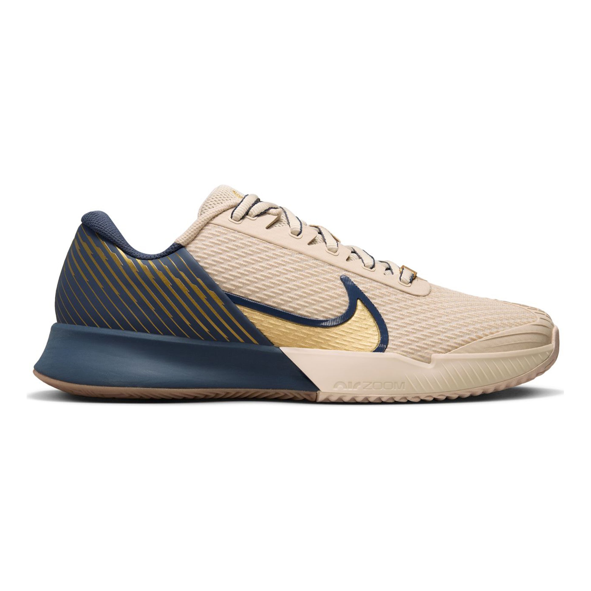 Nike Air Zoom Vapor Pro 2 PRM Grusbanesko Herrer-Beige,Mørkeblå
