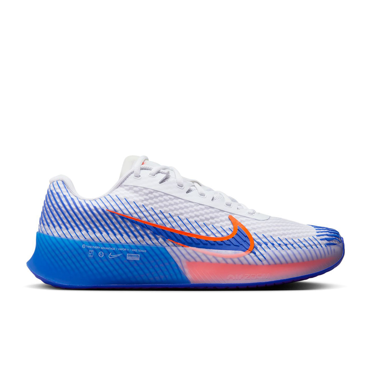 Nike Air Zoom Vapor 11 Allcourt-sko Herrer - hvid, blå