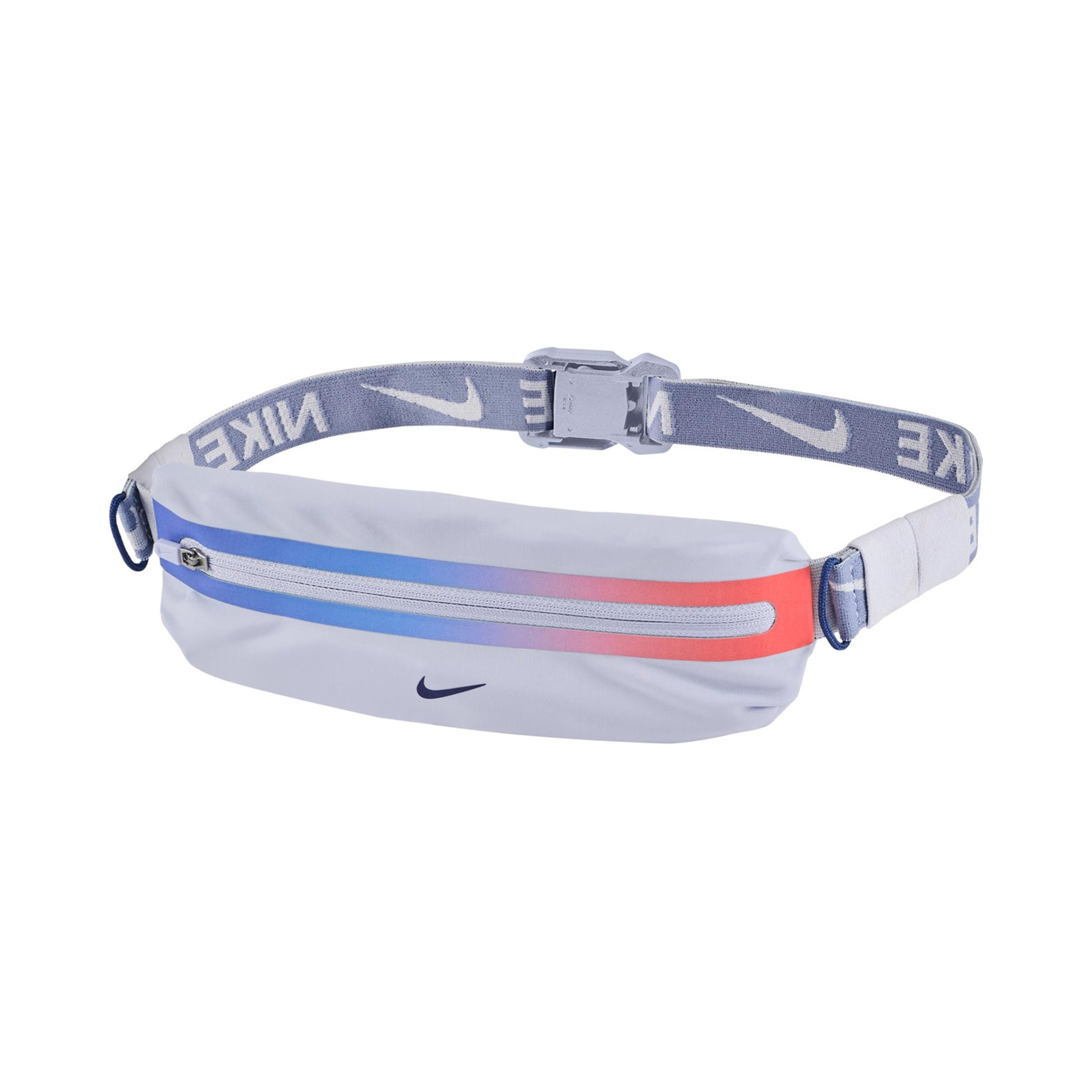 Nike Slim Waistpack 4.0 Løbebælte - lysegrå, blå