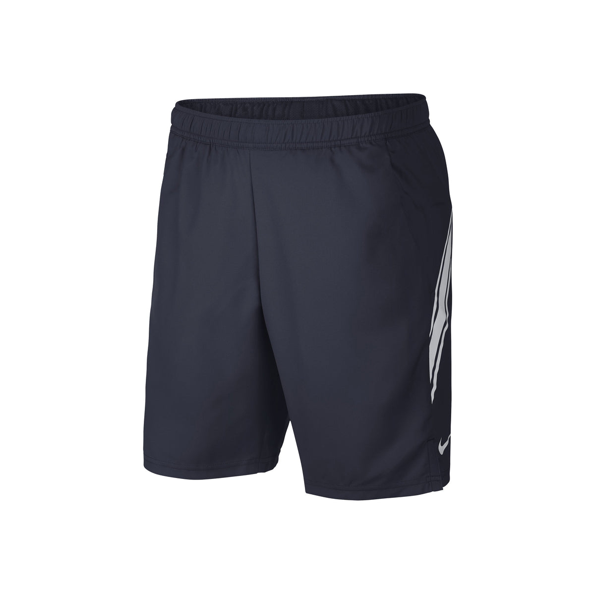 Nike Court Dry 9in Shorts Herrer - mørkeblå, hvid